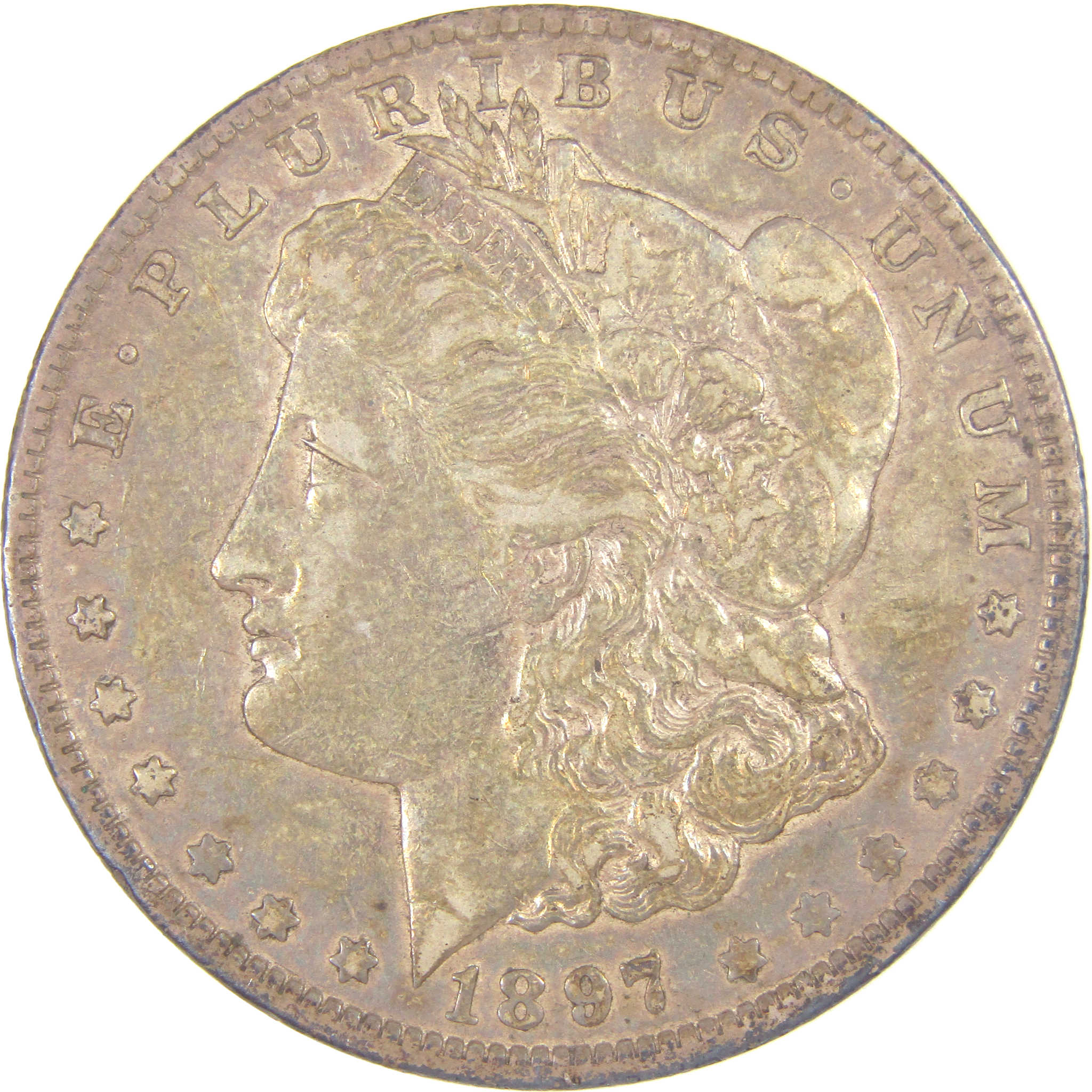 1897 O Morgan Dollar XF EF Extremely Fine Silver $1 Coin SKU:I16878 - Morgan coin - Morgan silver dollar - Morgan silver dollar for sale - Profile Coins & Collectibles