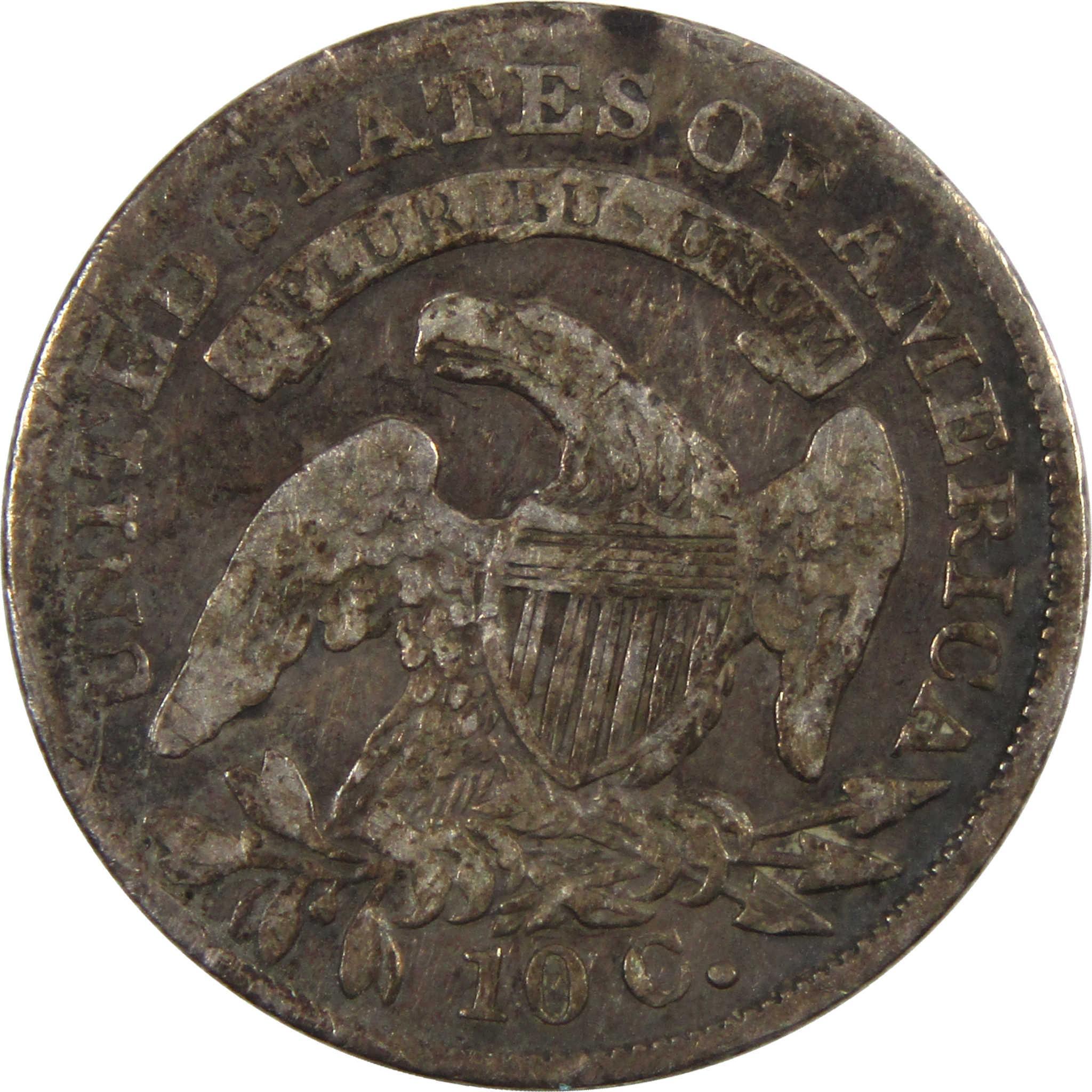 1835 Capped Bust Dime VF Very Fine 89.24% Silver 10c Coin SKU:I8251