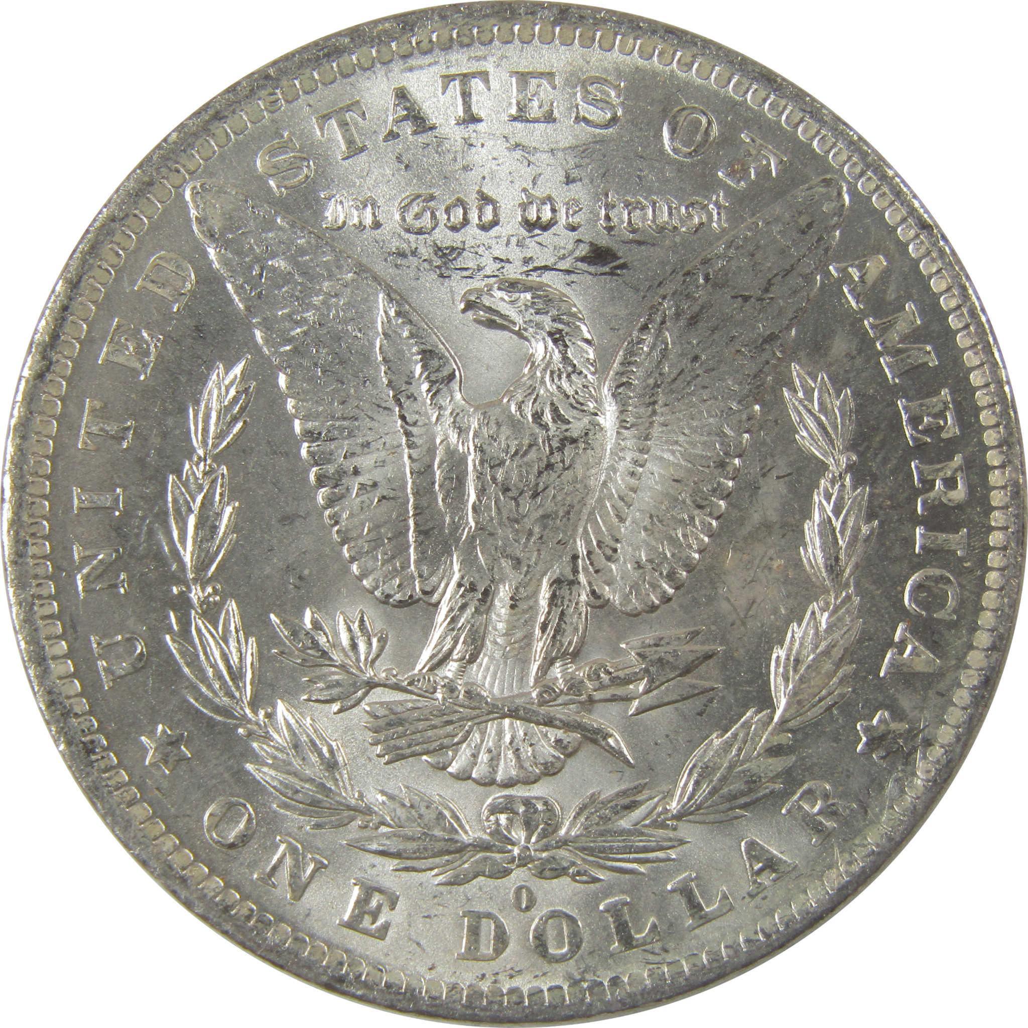 1884 O Morgan Silver Dollar BU Choice Uncirculated Toned SKU:I24172