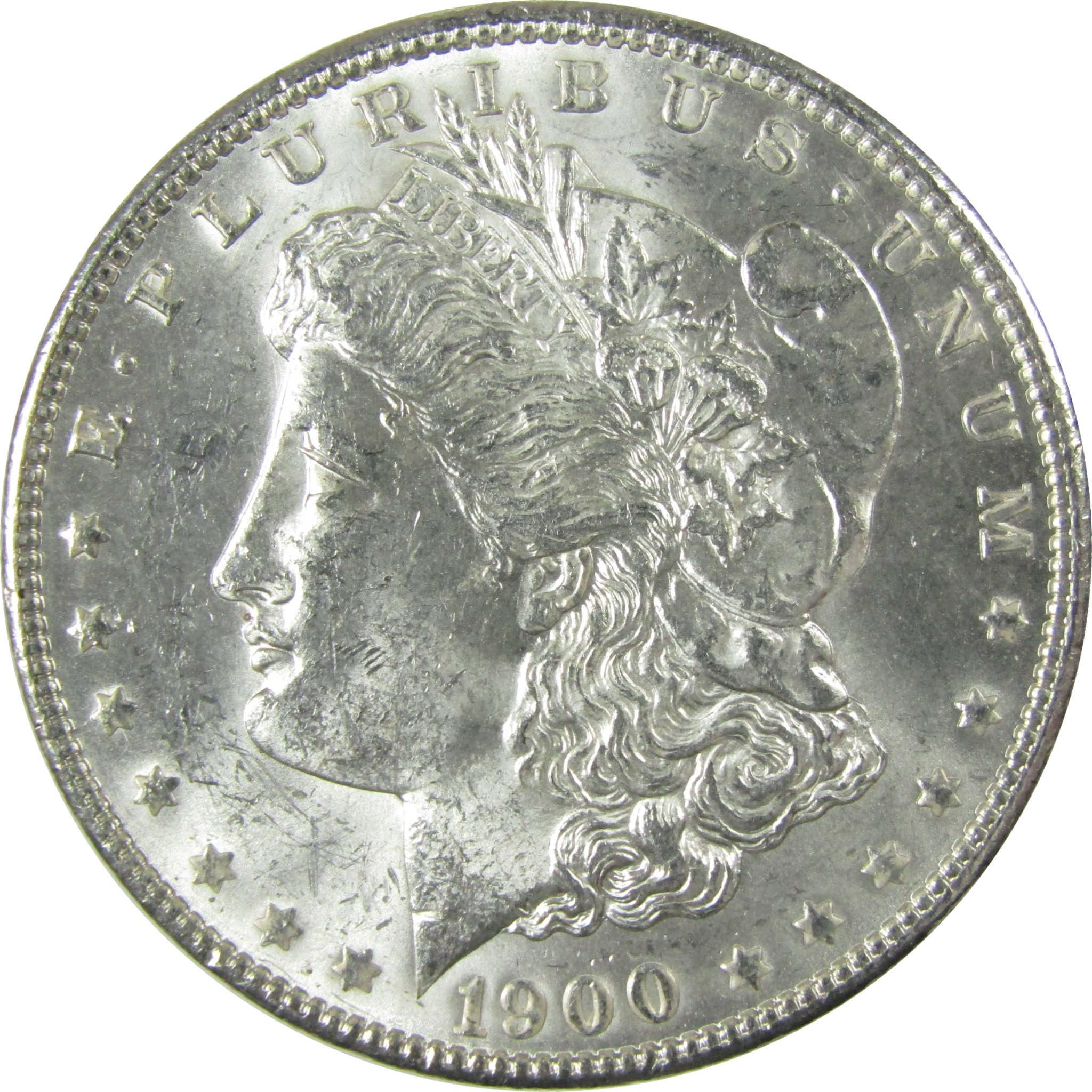 1900 Morgan Silver Dollar Uncirculated Mint State $1 Coin SKU:I27738 - Morgan coin - Morgan silver dollar - Morgan silver dollar for sale - Profile Coins & Collectibles