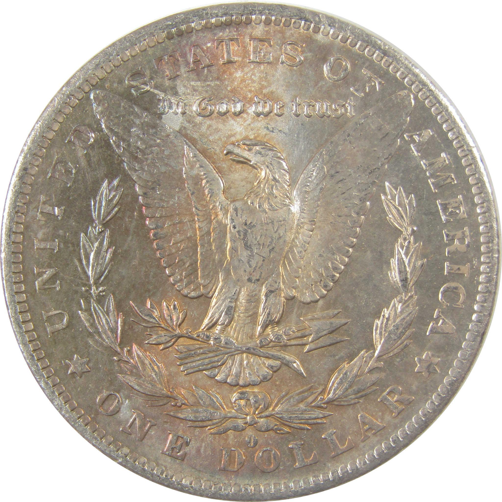 1884 O Morgan Silver Dollar BU Choice Uncirculated Toned SKU:I24175