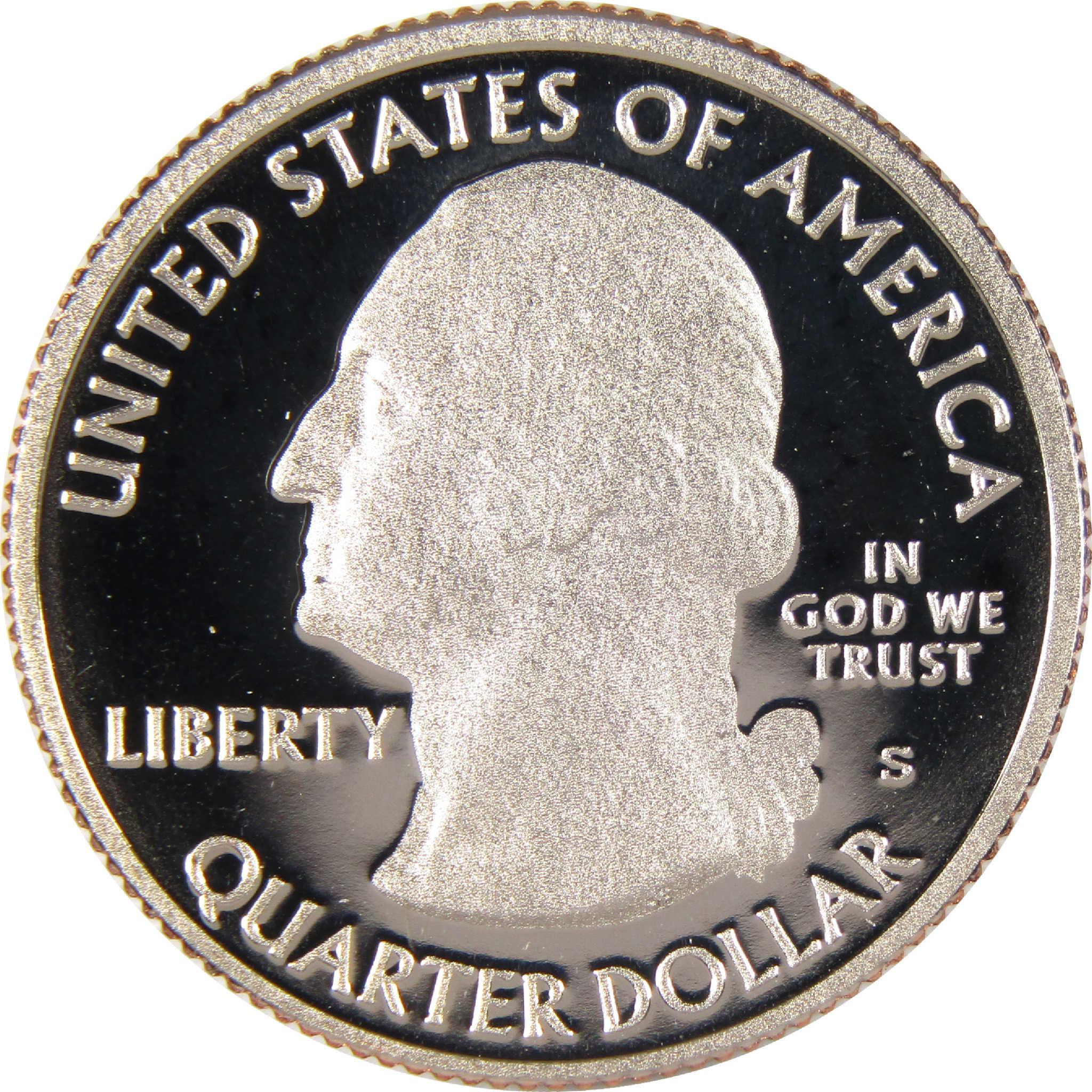 2010 S Hot Springs National Park Quarter Clad 25c Proof Coin
