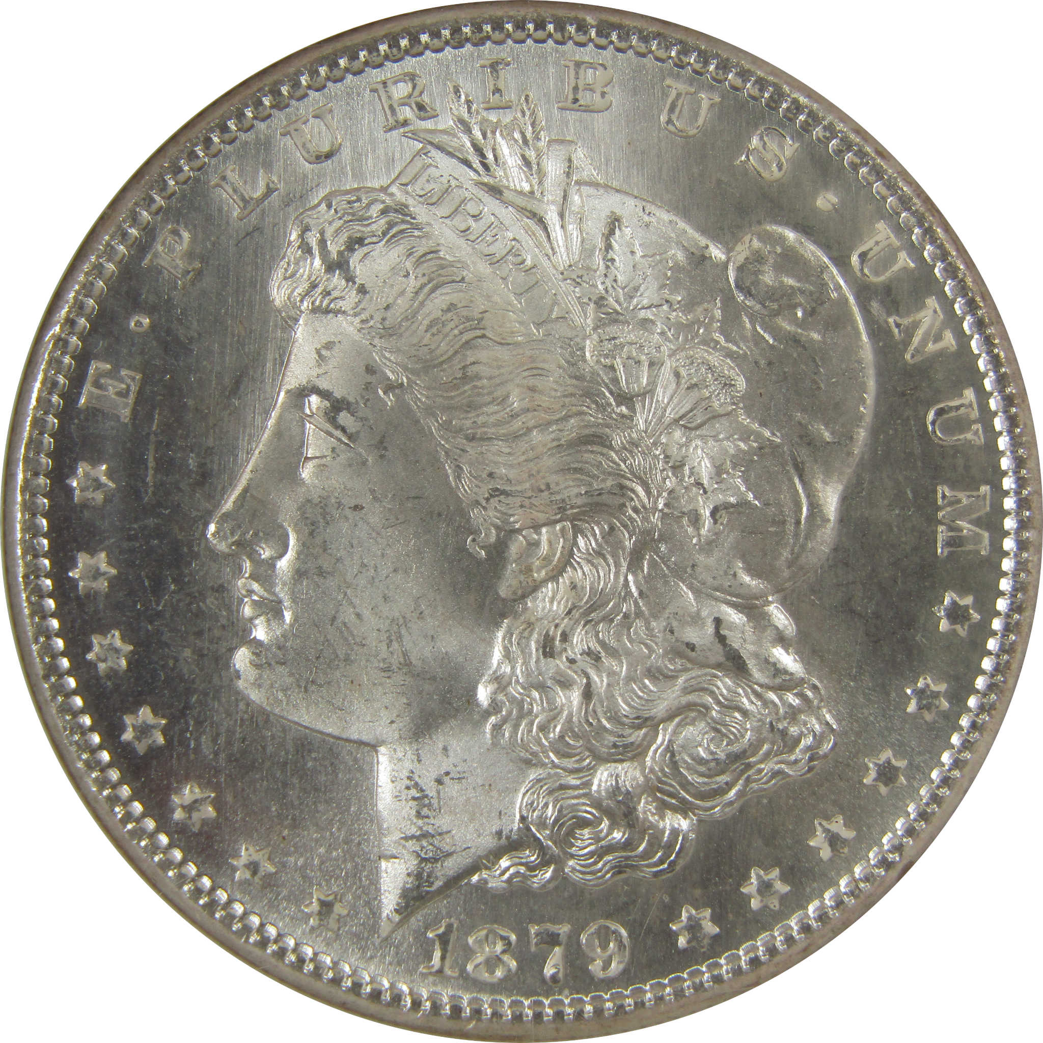 1879 S Morgan Dollar MS 65 NGC Silver Uncirculated Toned SKU:I20082
