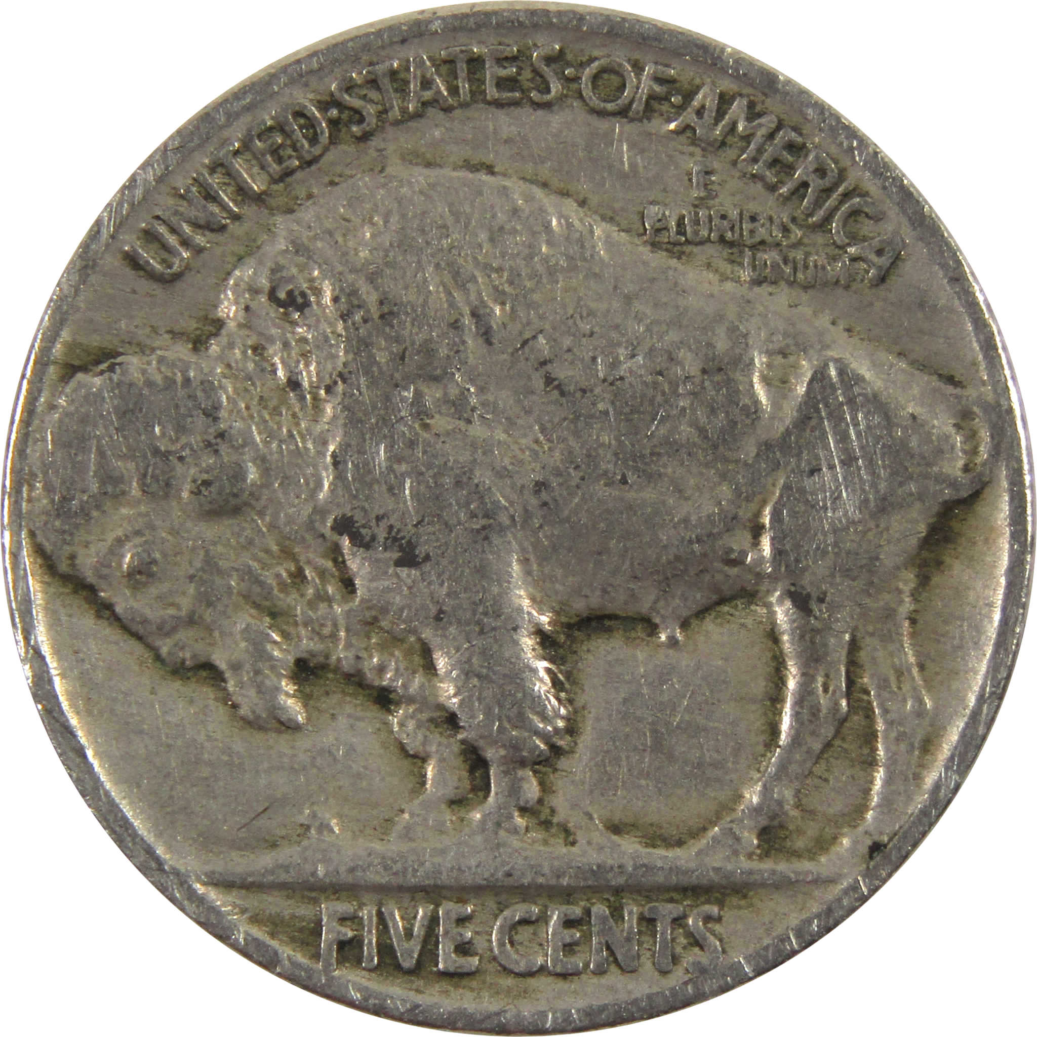 1930 Indian Head Buffalo Nickel AG About Good 5c Coin
