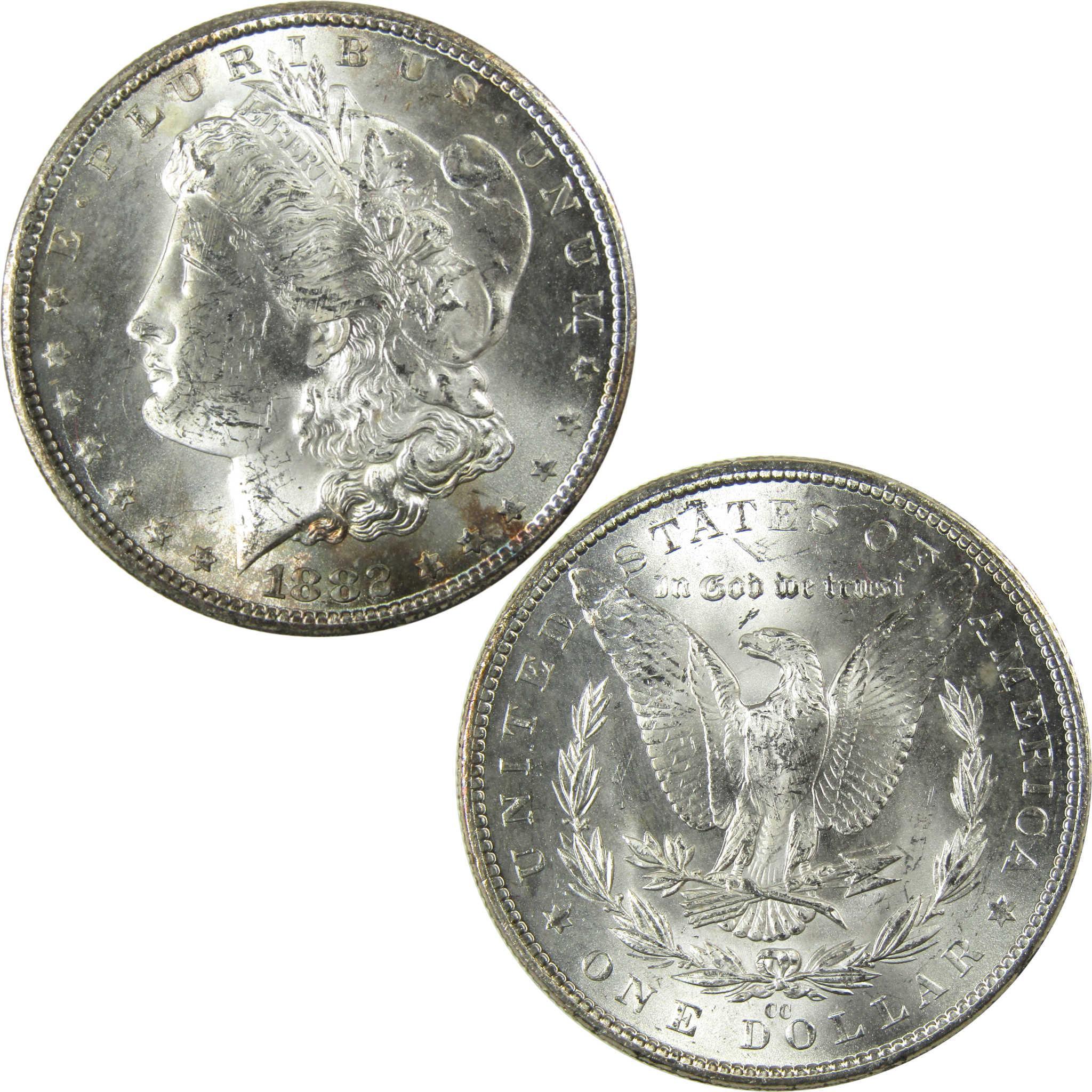 1882-1884 Carson City Morgan Silver Dollar Set Uncirculated SKU:CP749