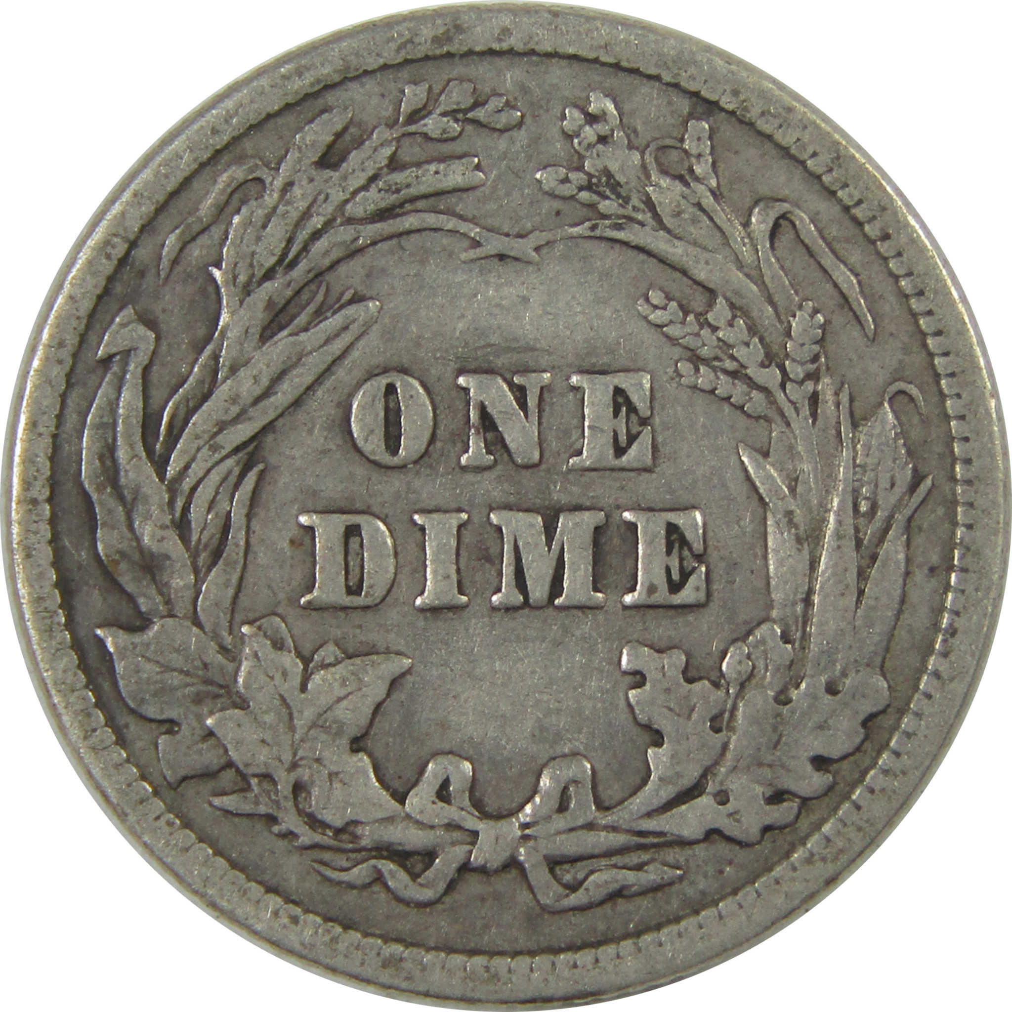 1914 Barber Dime VF Very Fine Silver 10c Coin SKU:I20664