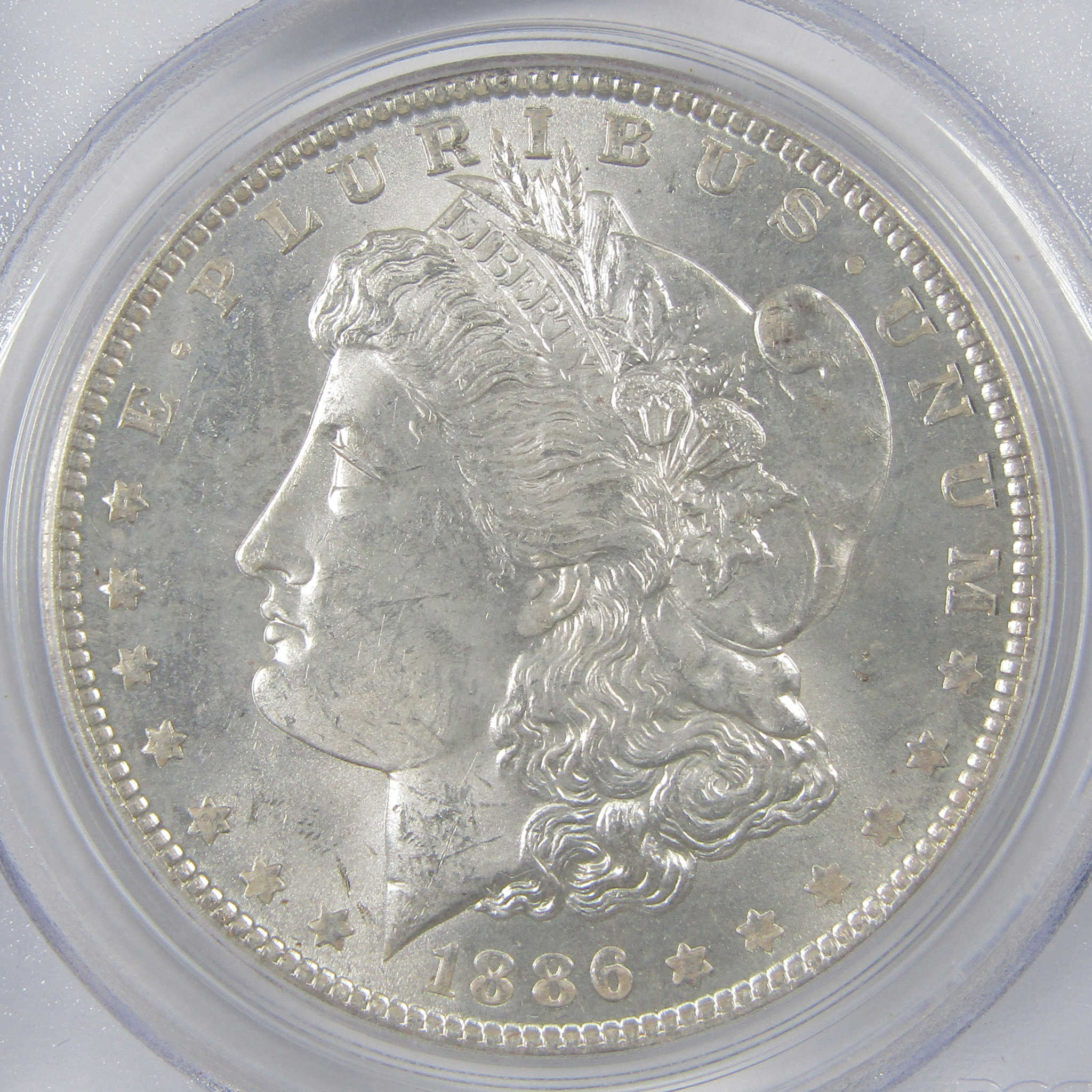 1886 O Morgan Silver Dollar MS 63 PCGS Uncirculated $1 Coin - Morgan coin - Morgan silver dollar - Morgan silver dollar for sale - Profile Coins & Collectibles