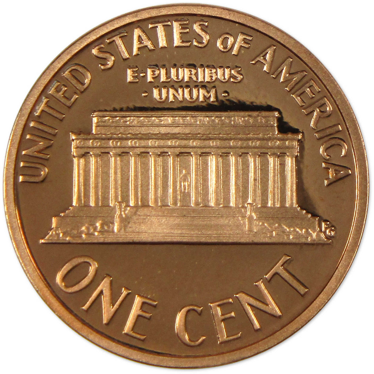 1997 S Lincoln Memorial Cent Proof Penny 1c Coin Collectible