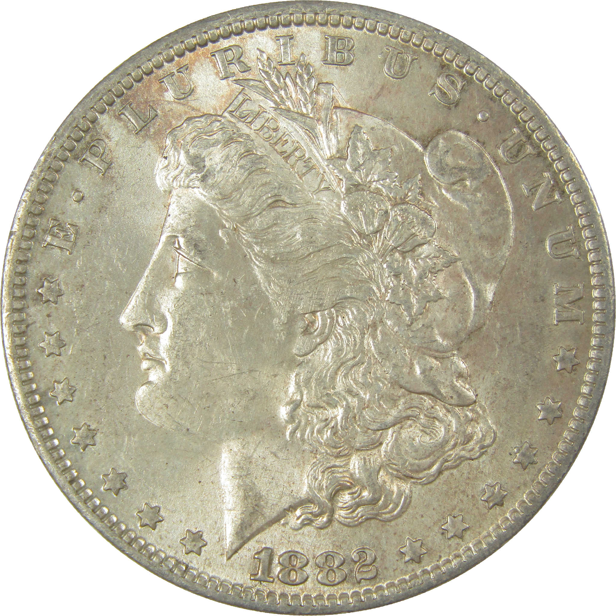 1882 O Morgan Dollar Borderline Uncirculated Silver $1 Coin - Morgan coin - Morgan silver dollar - Morgan silver dollar for sale - Profile Coins & Collectibles