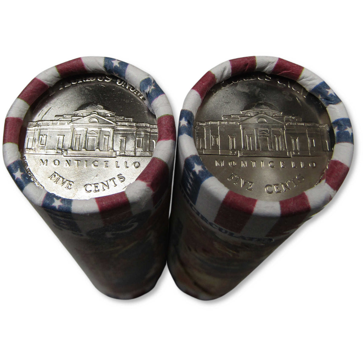 2026 P&D Semiquincentennial Jefferson Nickel Uncirculated Rolls
