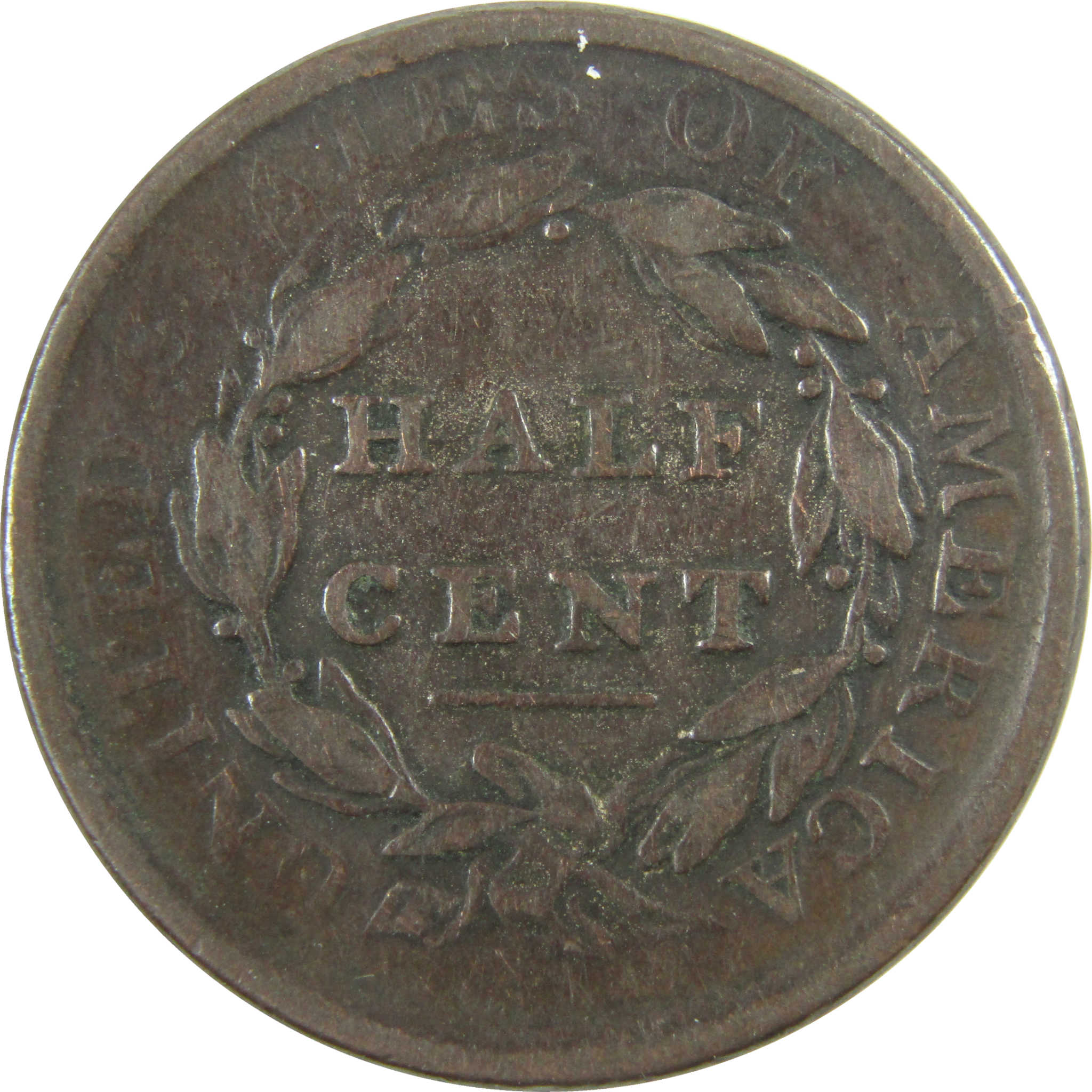 1809 Classic Head Copper Half Cent VF Very Fine 1/2 Cent SKU:I28208
