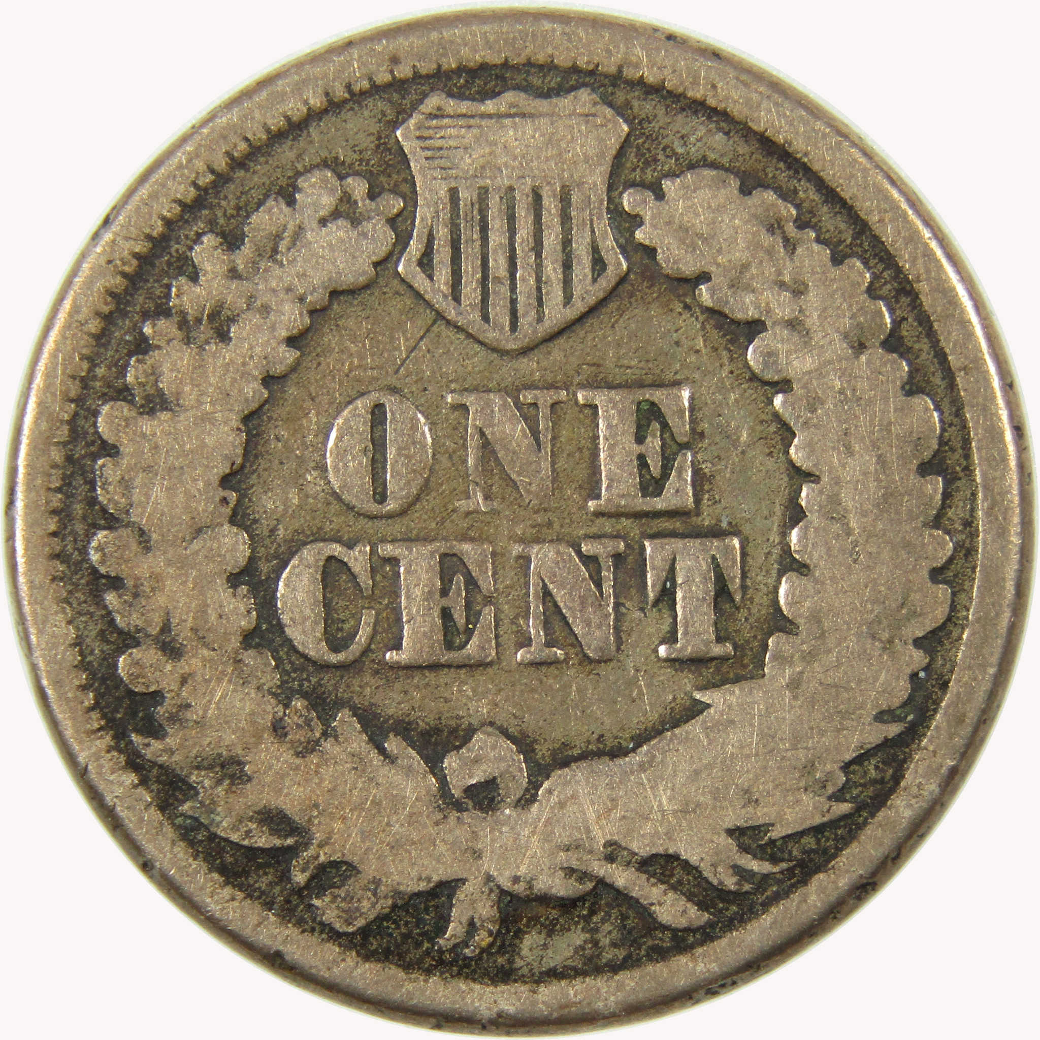 1864 Indian Head Copper-Nickel Cent G Good Penny 1c Coin SKU:CP1070