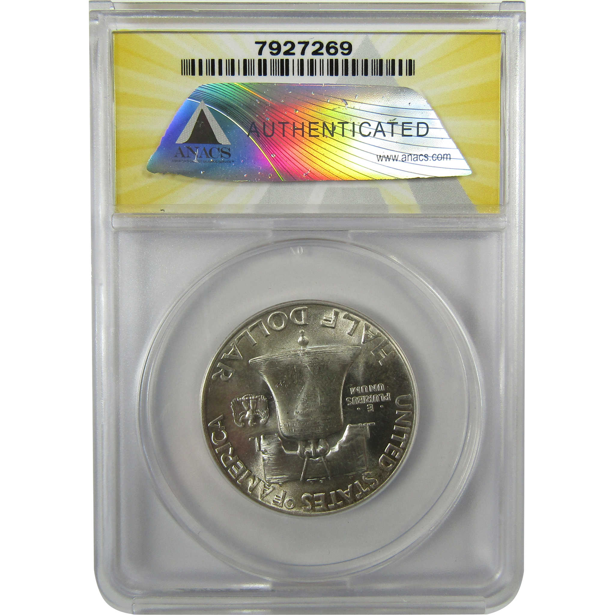 1949 Franklin Silver 50c MS 65 FBL ANACS Uncirculated SKU:I28473
