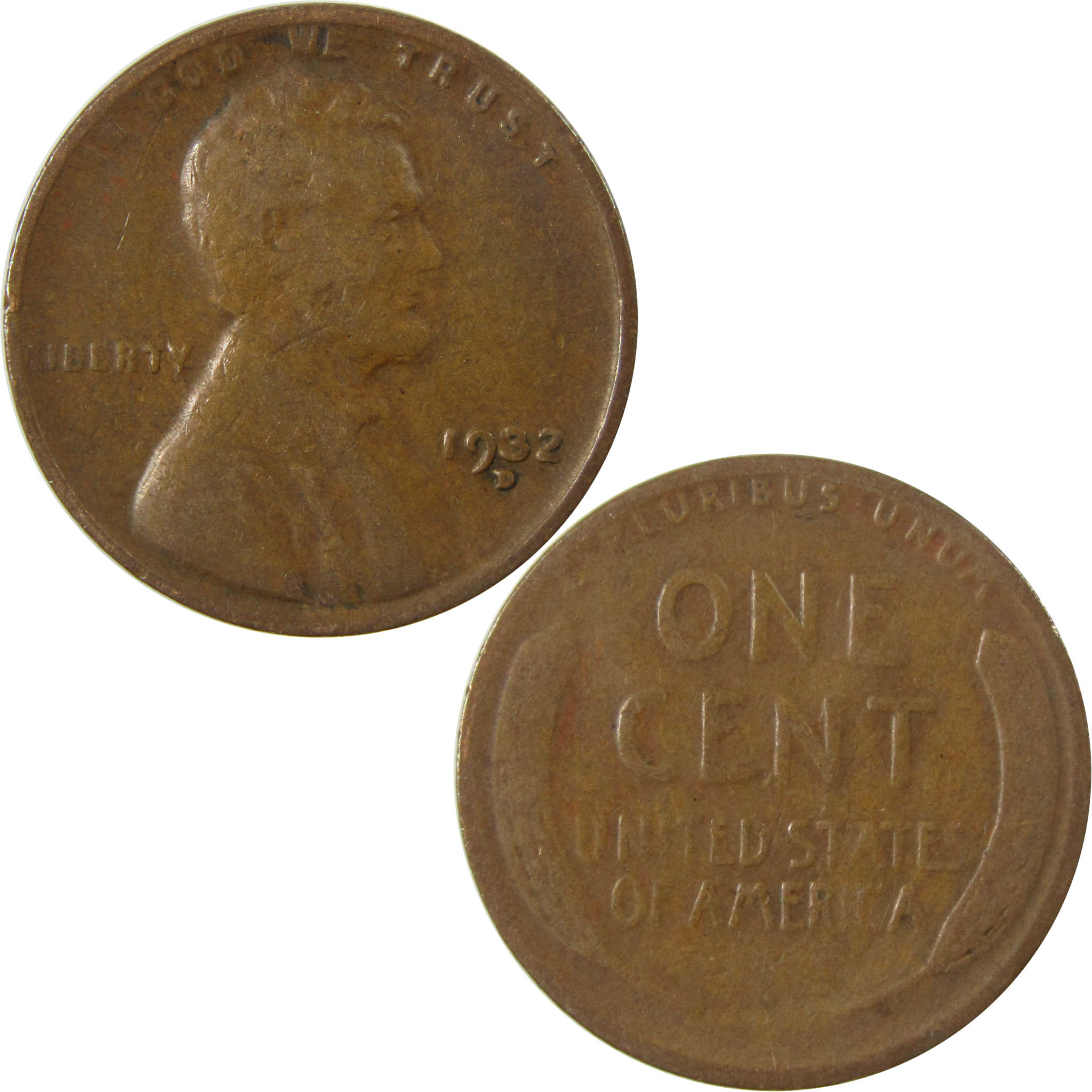 1932 D Lincoln Wheat Cent VG Very Good Penny 1c Coin SKU:I26817