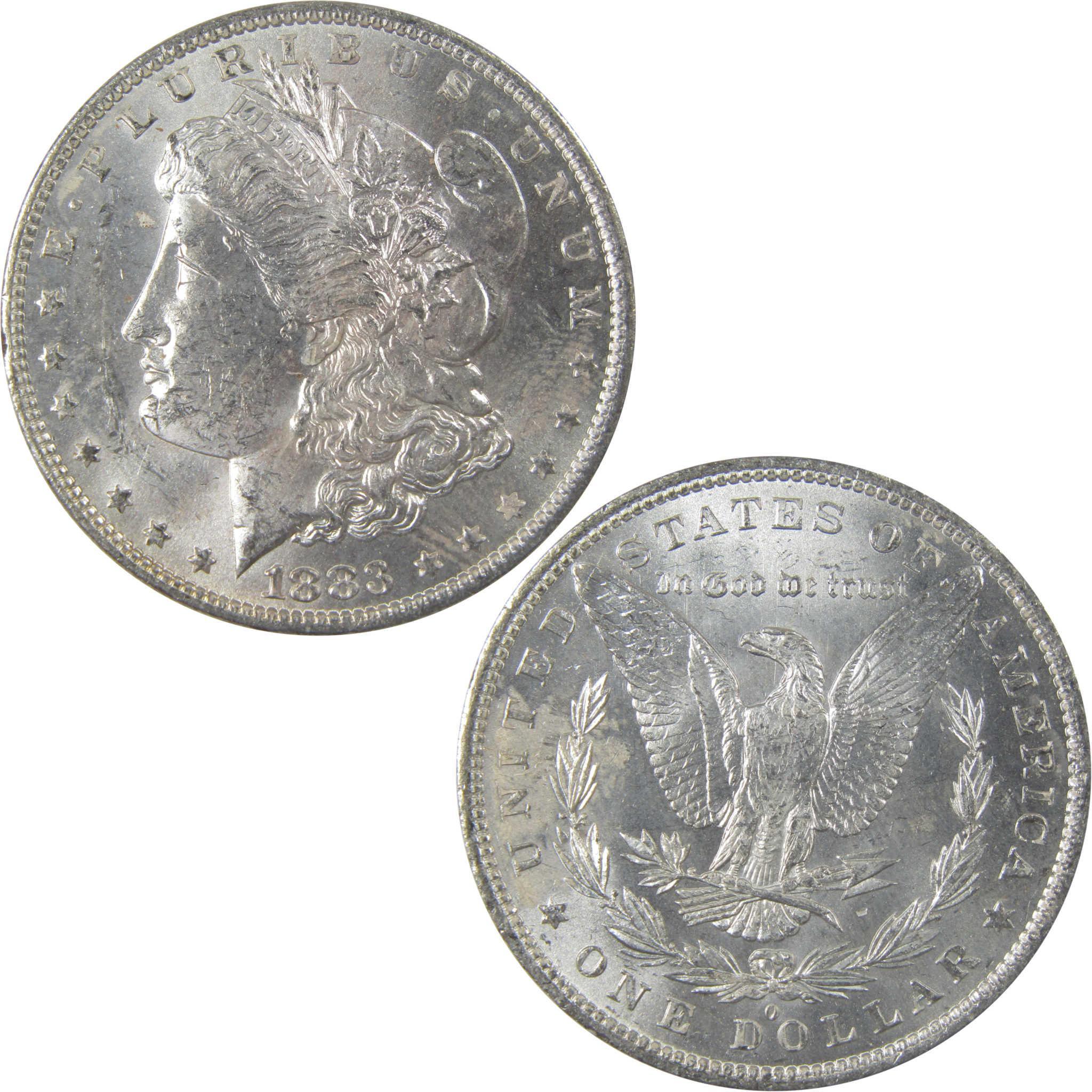 1883 O Morgan Silver Dollar Uncirculated Mint State $1 Coin SKU:I24859 - Morgan coin - Morgan silver dollar - Morgan silver dollar for sale - Profile Coins & Collectibles