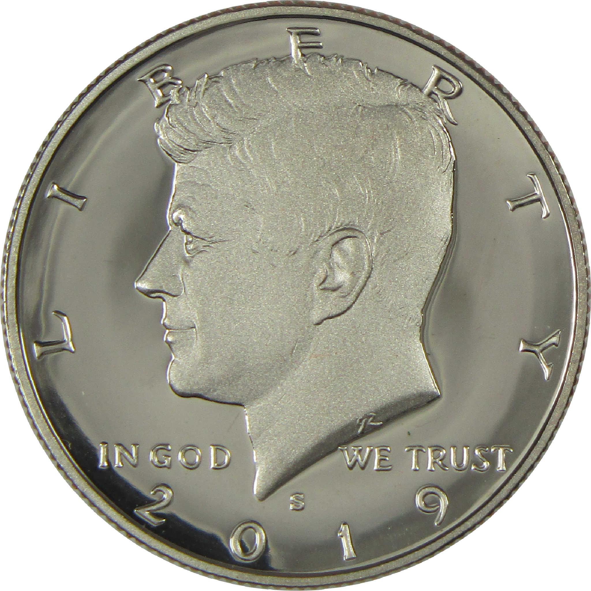 2019 S Kennedy Half Dollar Choice Proof Clad 50c Coin
