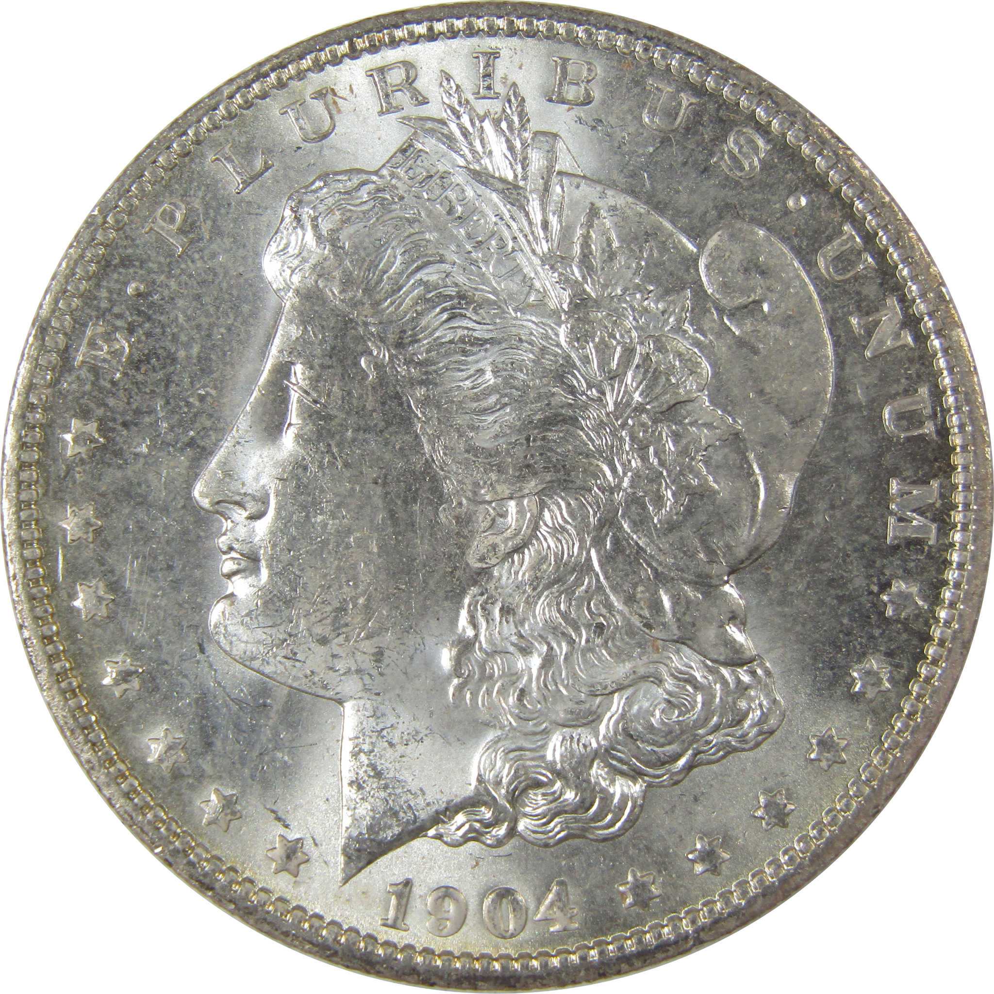 1904 O Morgan Dollar Uncirculated Silver $1 Coin SKU:I22733 - Morgan coin - Morgan silver dollar - Morgan silver dollar for sale - Profile Coins & Collectibles