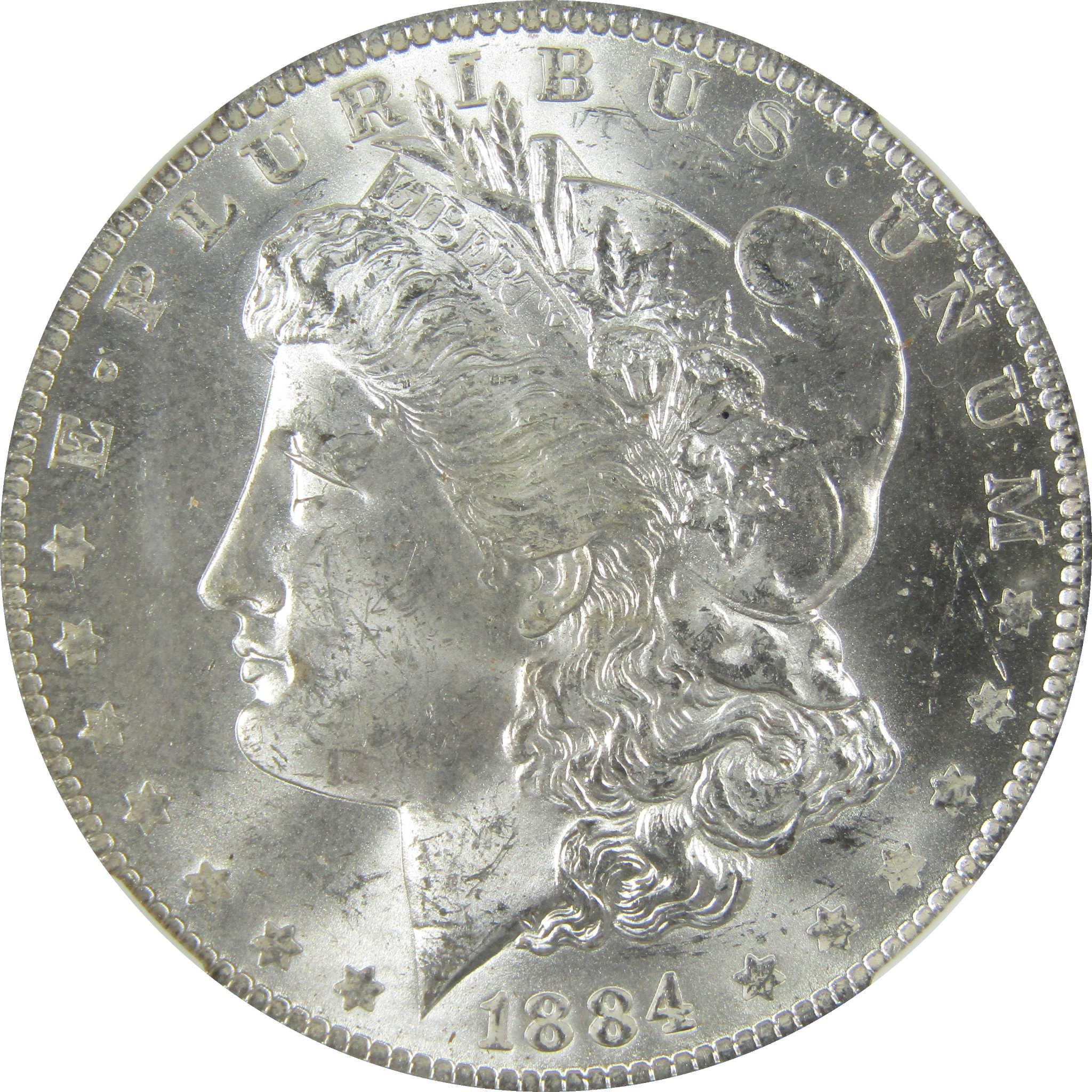 1884 O Morgan Silver Dollar MS 63 NGC Uncirculated $1 Coin SKU:I27888 - Morgan coin - Morgan silver dollar - Morgan silver dollar for sale - Profile Coins & Collectibles
