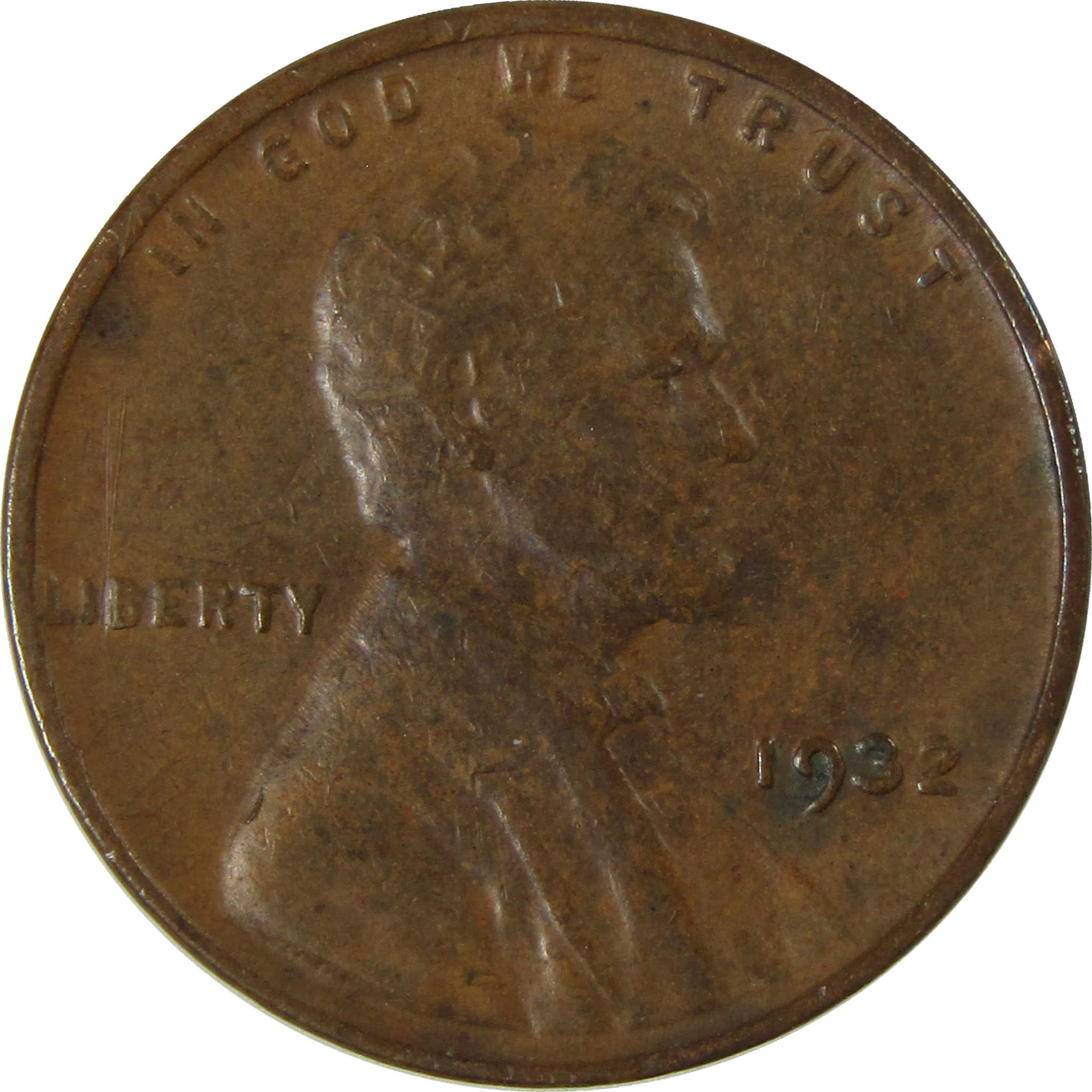 1932 Lincoln Wheat Cent F Fine Penny 1c Coin Collectible SKU:I26767