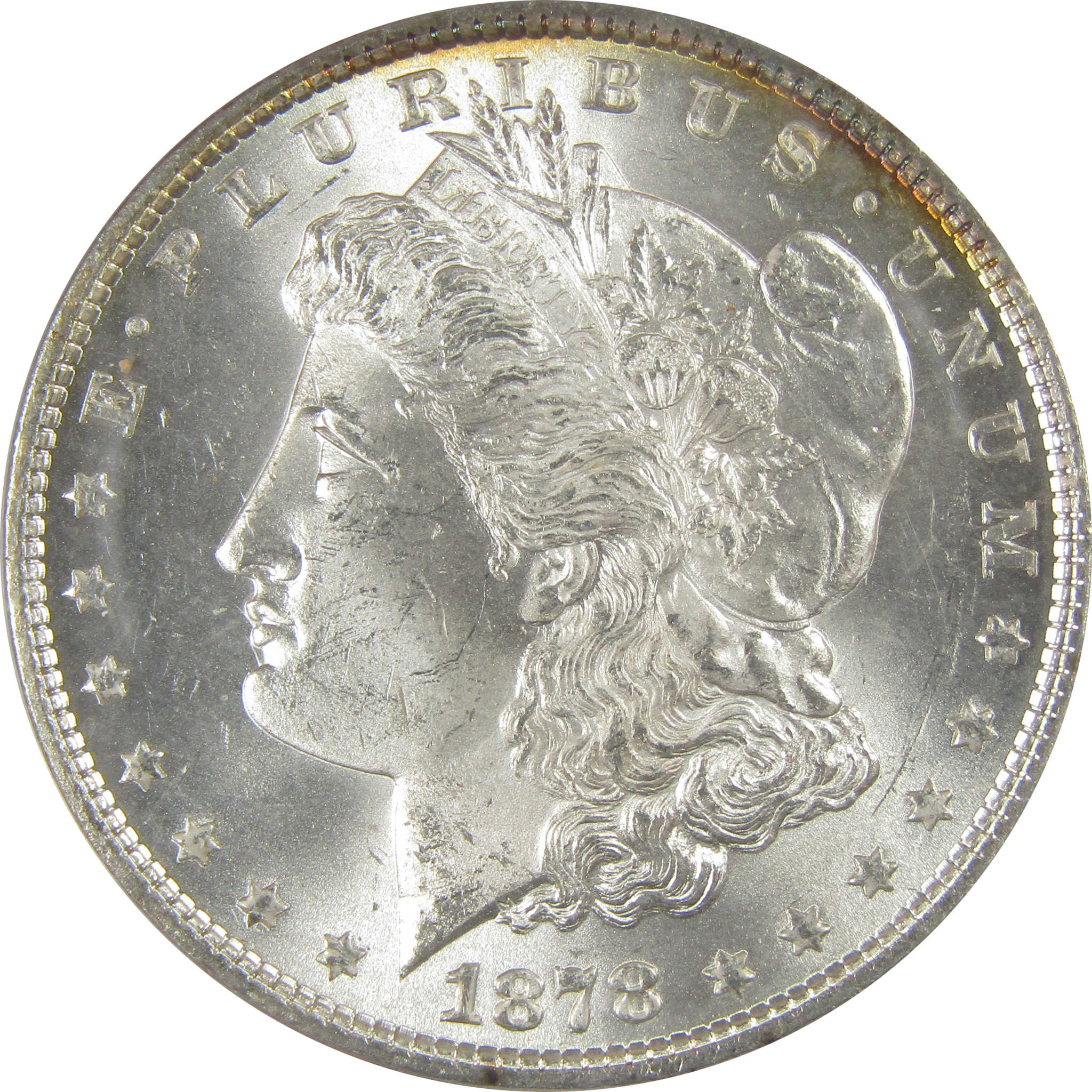 1878 7TF Rev 79 Morgan Dollar MS 63 ANACS Silver SKU:I20830 - Morgan coin - Morgan silver dollar - Morgan silver dollar for sale - Profile Coins & Collectibles