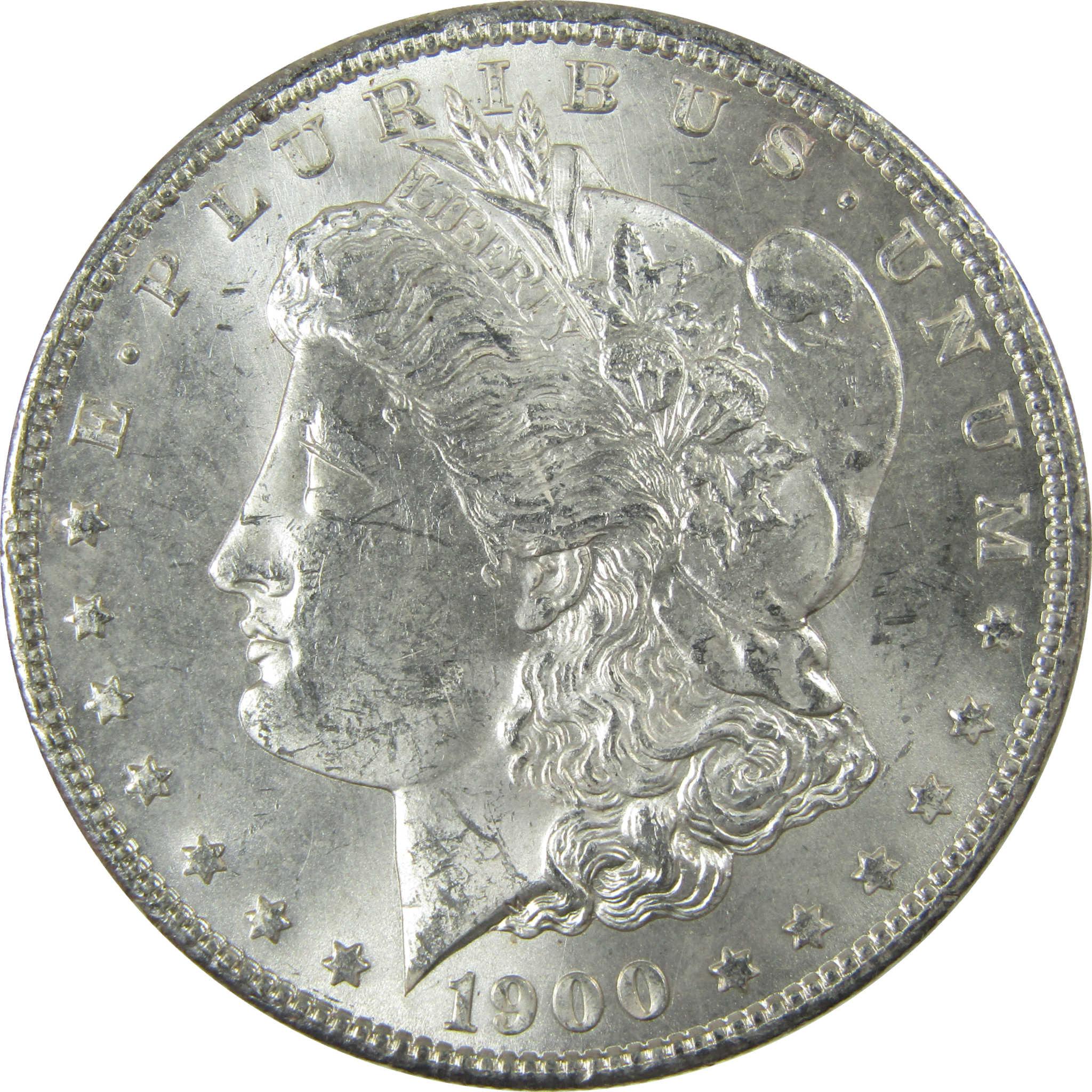 1900 Morgan Silver Dollar Uncirculated Mint State $1 Coin SKU:I27751 - Morgan coin - Morgan silver dollar - Morgan silver dollar for sale - Profile Coins & Collectibles
