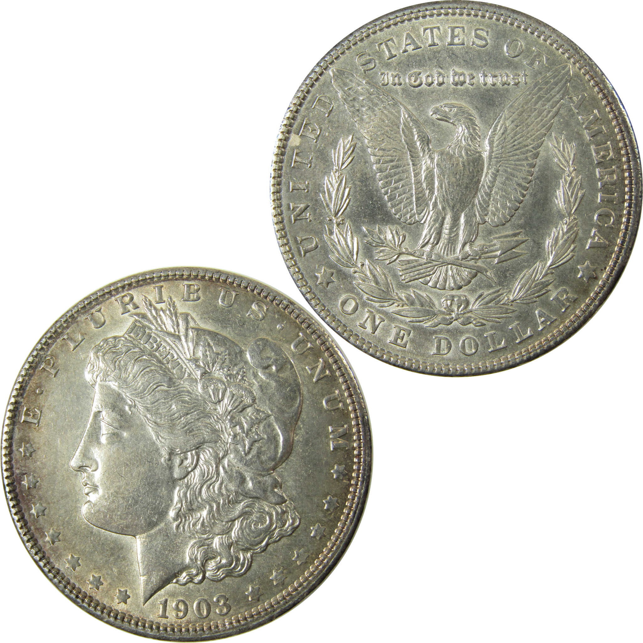 1903 Morgan Silver Dollar AU About Uncirculated Details SKU:CP1643