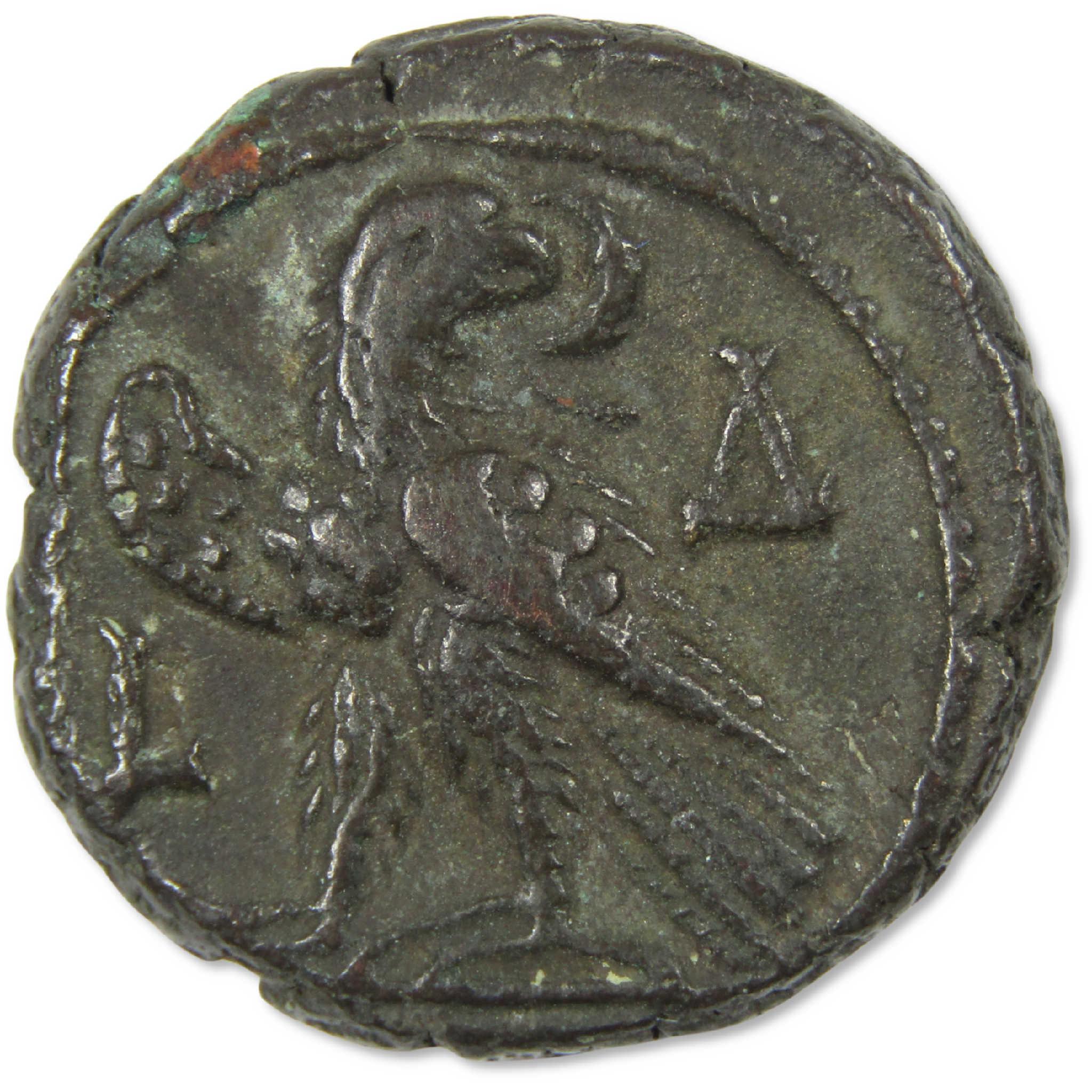 253-260 AD Valerian I Alexandria Egypt Tetradrachm VF Ancient Coin