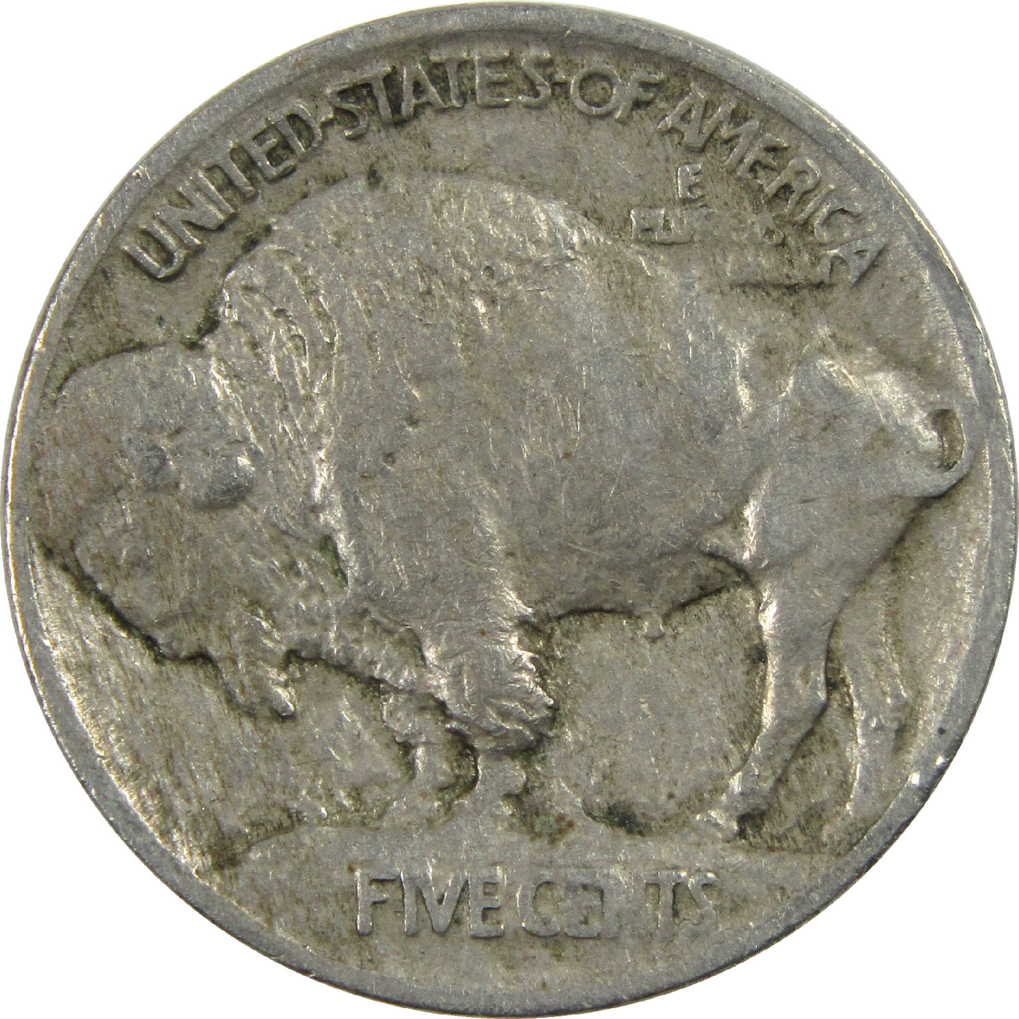 1913 Type 1 Indian Head Buffalo Nickel VF Very Fine 5c Coin SKU:I12609