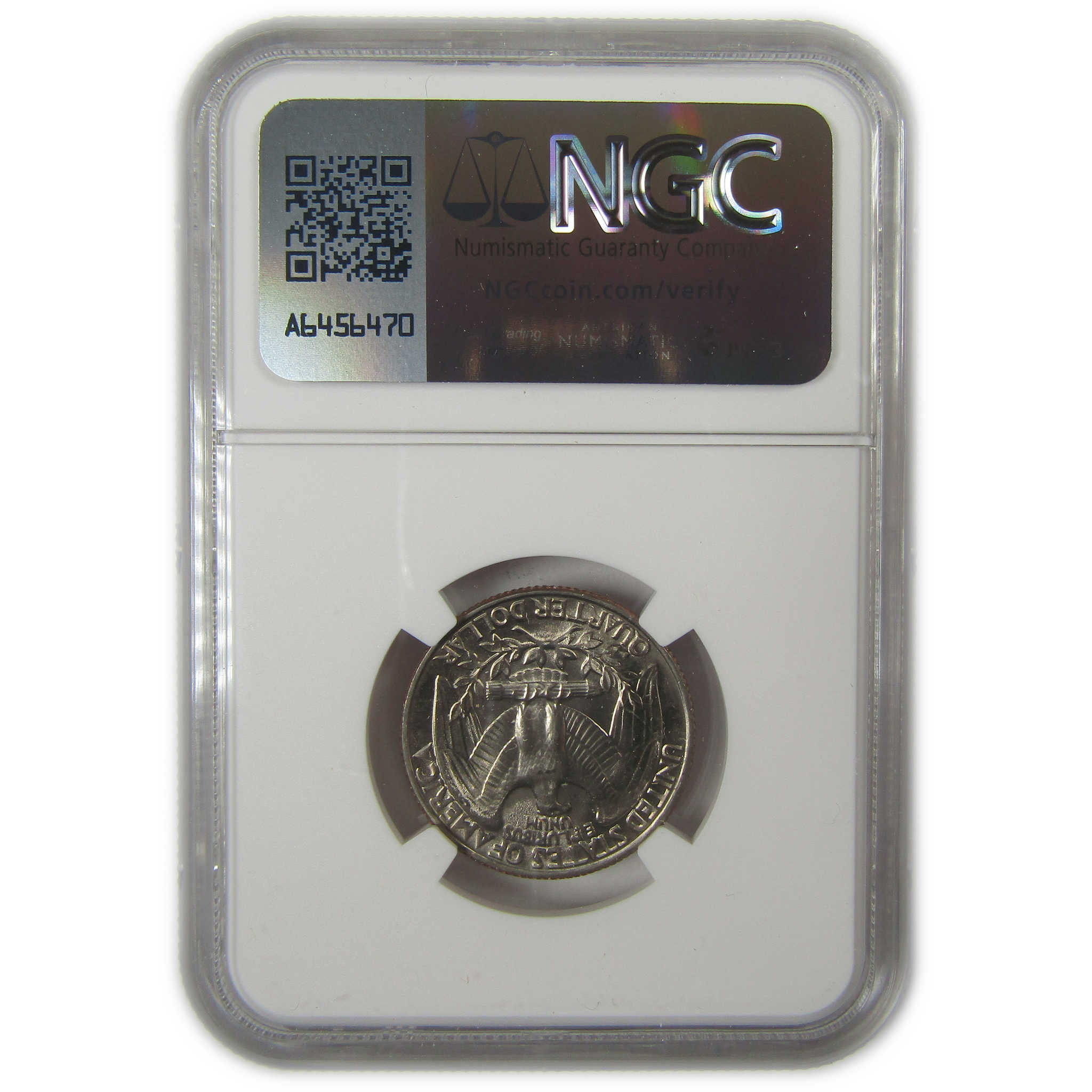 1982 D Washington Quarter MS 66 NGC Clad Uncirculated SKU:I20565