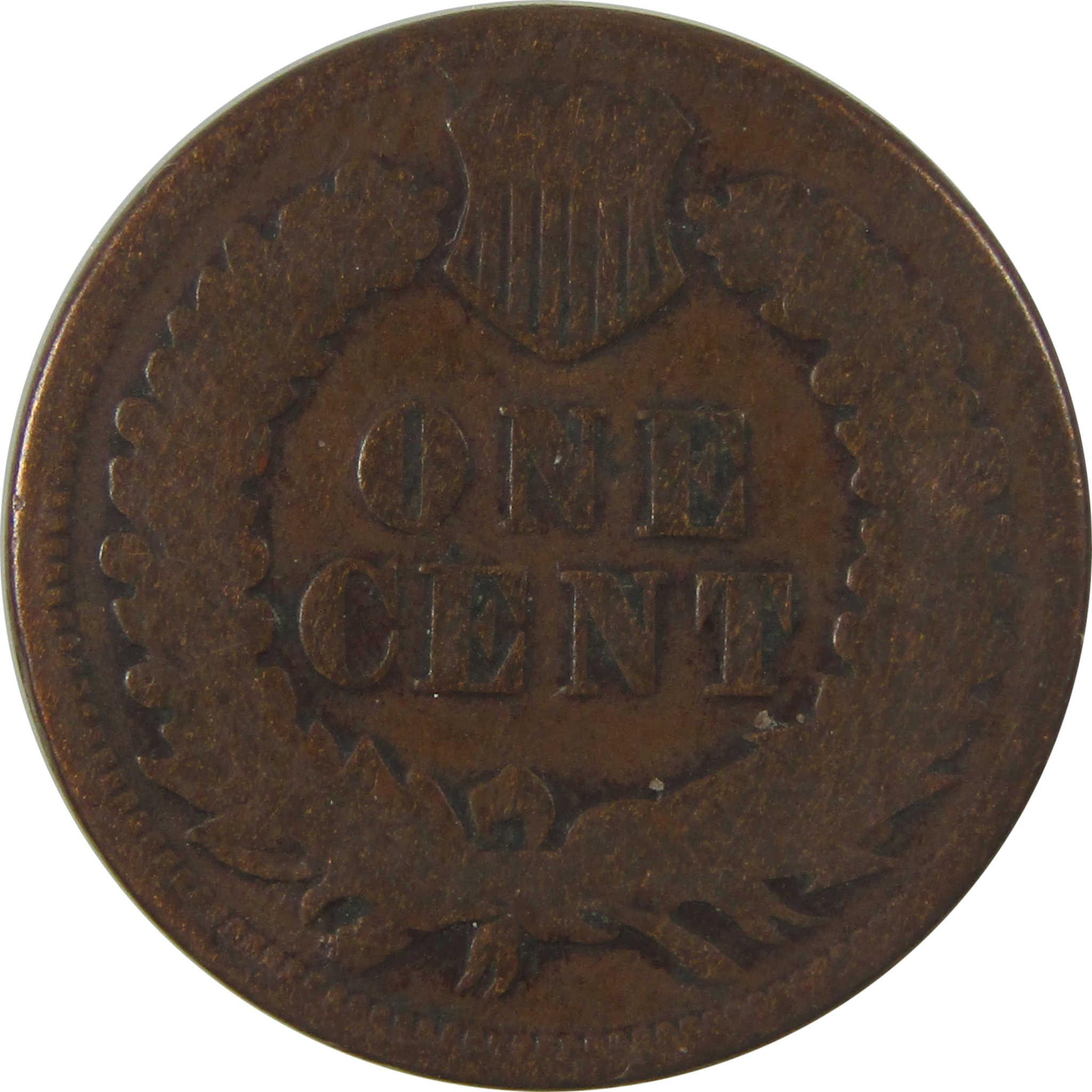 1874 Indian Head Cent G Good Penny 1c Coin SKU:I25303