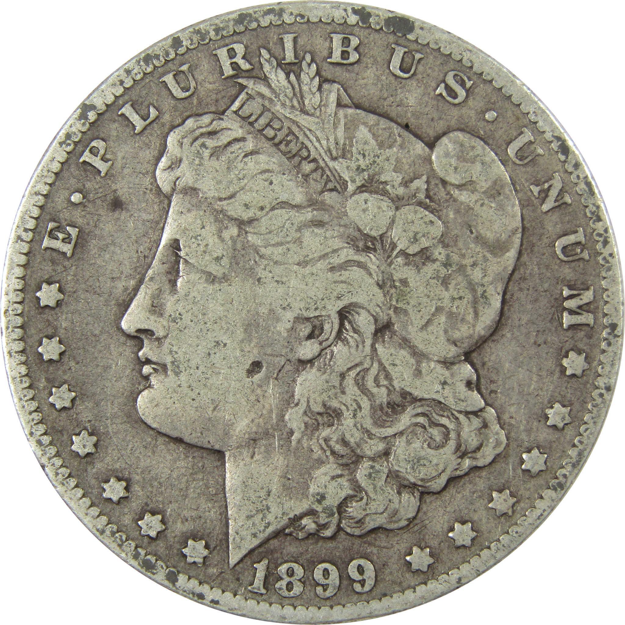1899 O Micro O Morgan Silver Dollar F Fine $1 Coin SKU:I25361 - Morgan coin - Morgan silver dollar - Morgan silver dollar for sale - Profile Coins & Collectibles