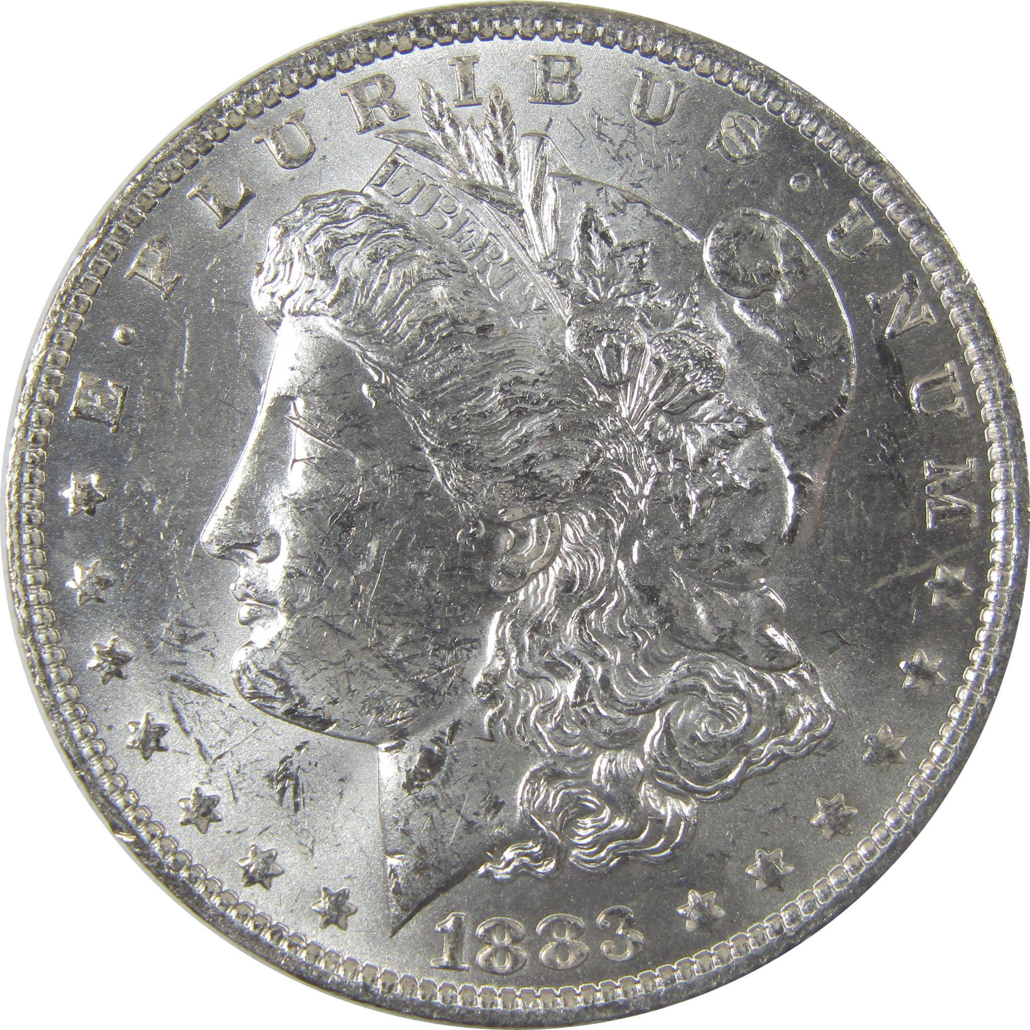 1883 O Morgan Silver Dollar Uncirculated Mint State $1 Coin SKU:I24842 - Morgan coin - Morgan silver dollar - Morgan silver dollar for sale - Profile Coins & Collectibles