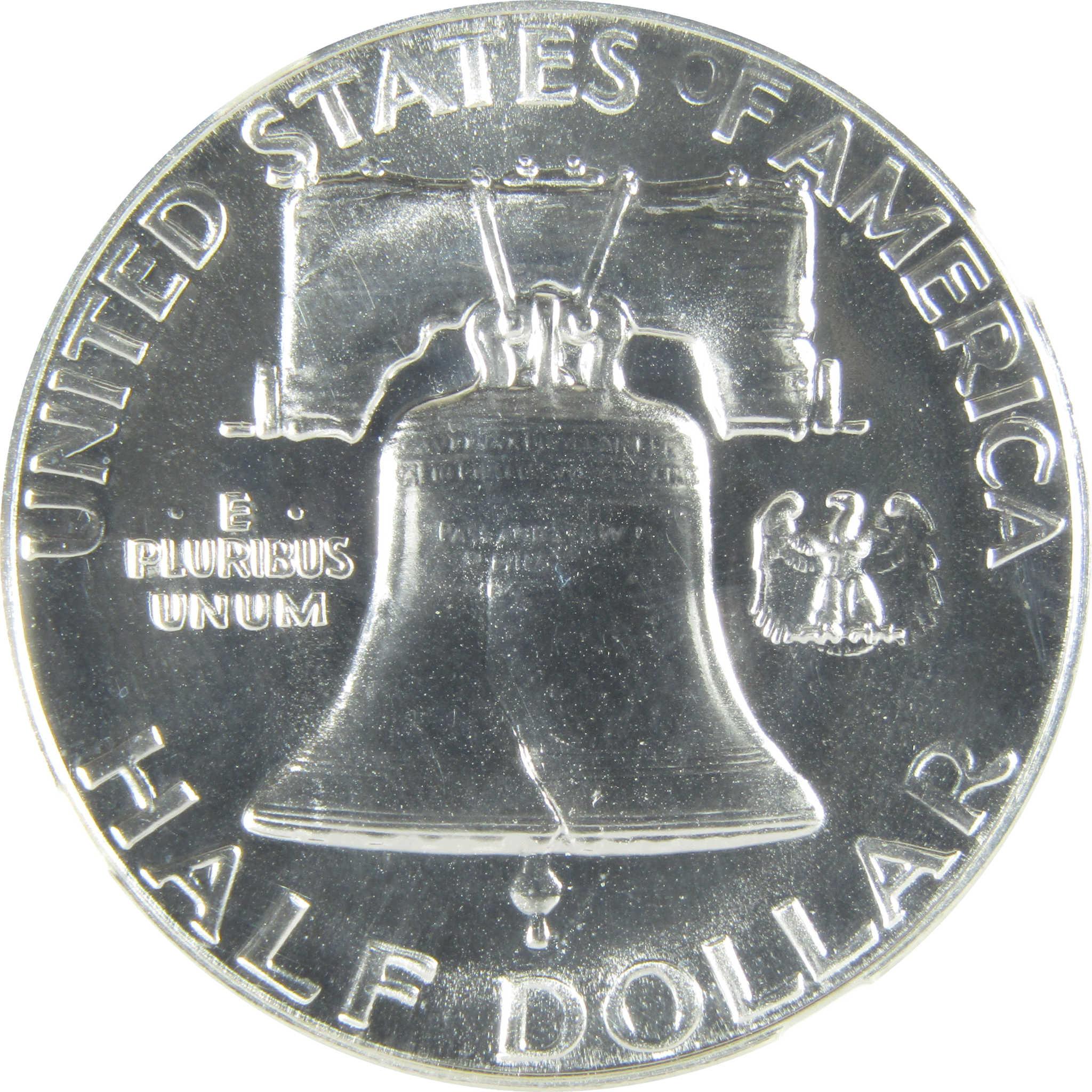 1955 Franklin Silver Half Dollar PF 68 NGC Proof 50c Coin SKU:I27414