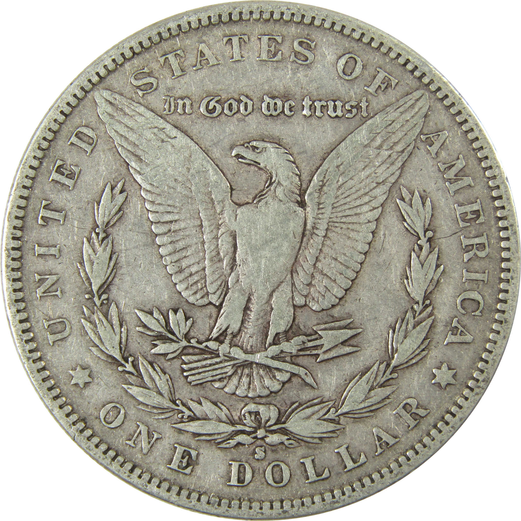 1885 S Morgan Silver Dollar VF Very Fine $1 Coin SKU:I26006 - Morgan coin - Morgan silver dollar - Morgan silver dollar for sale - Profile Coins & Collectibles