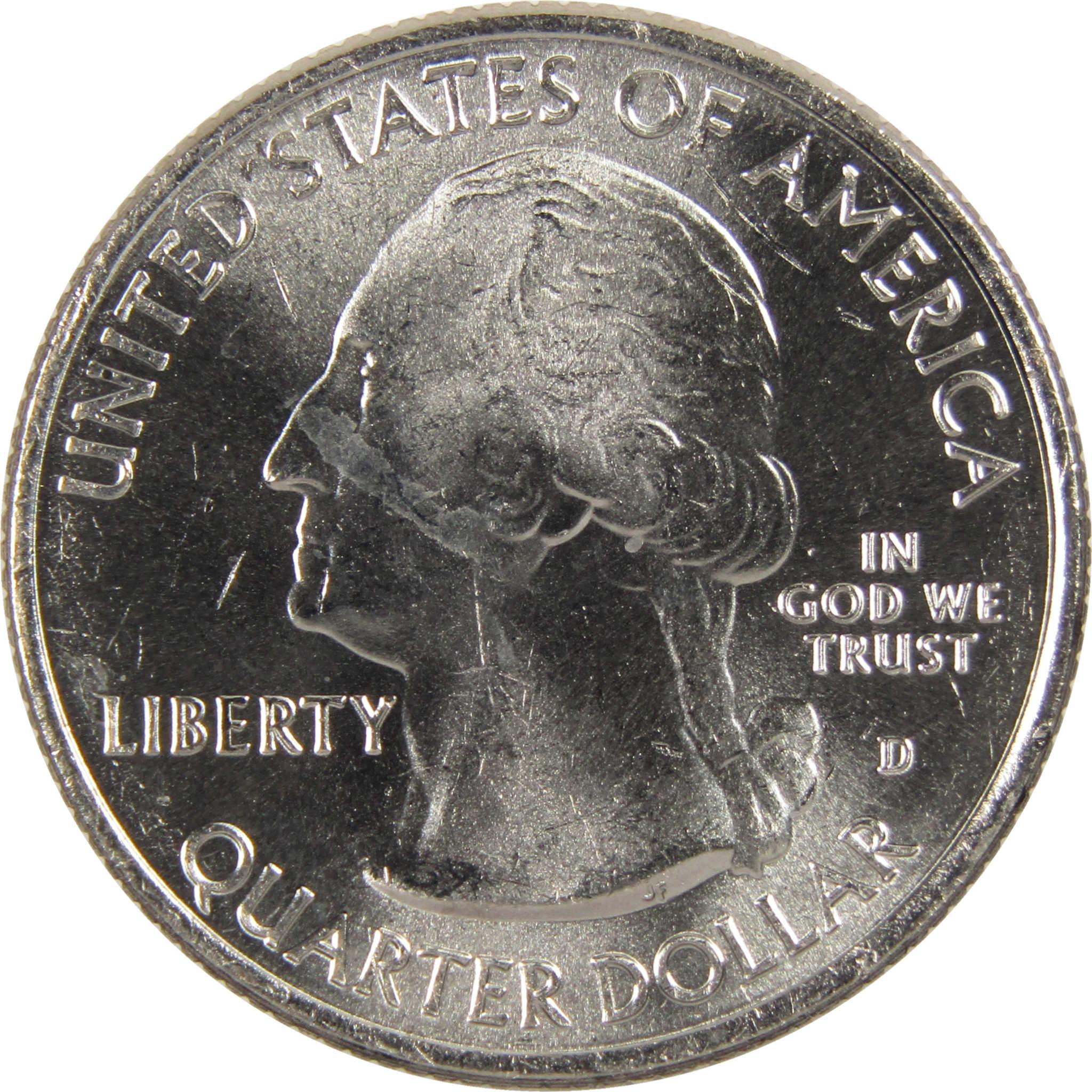 2018 D Block Island NWR National Park Quarter BU Uncirculated Clad