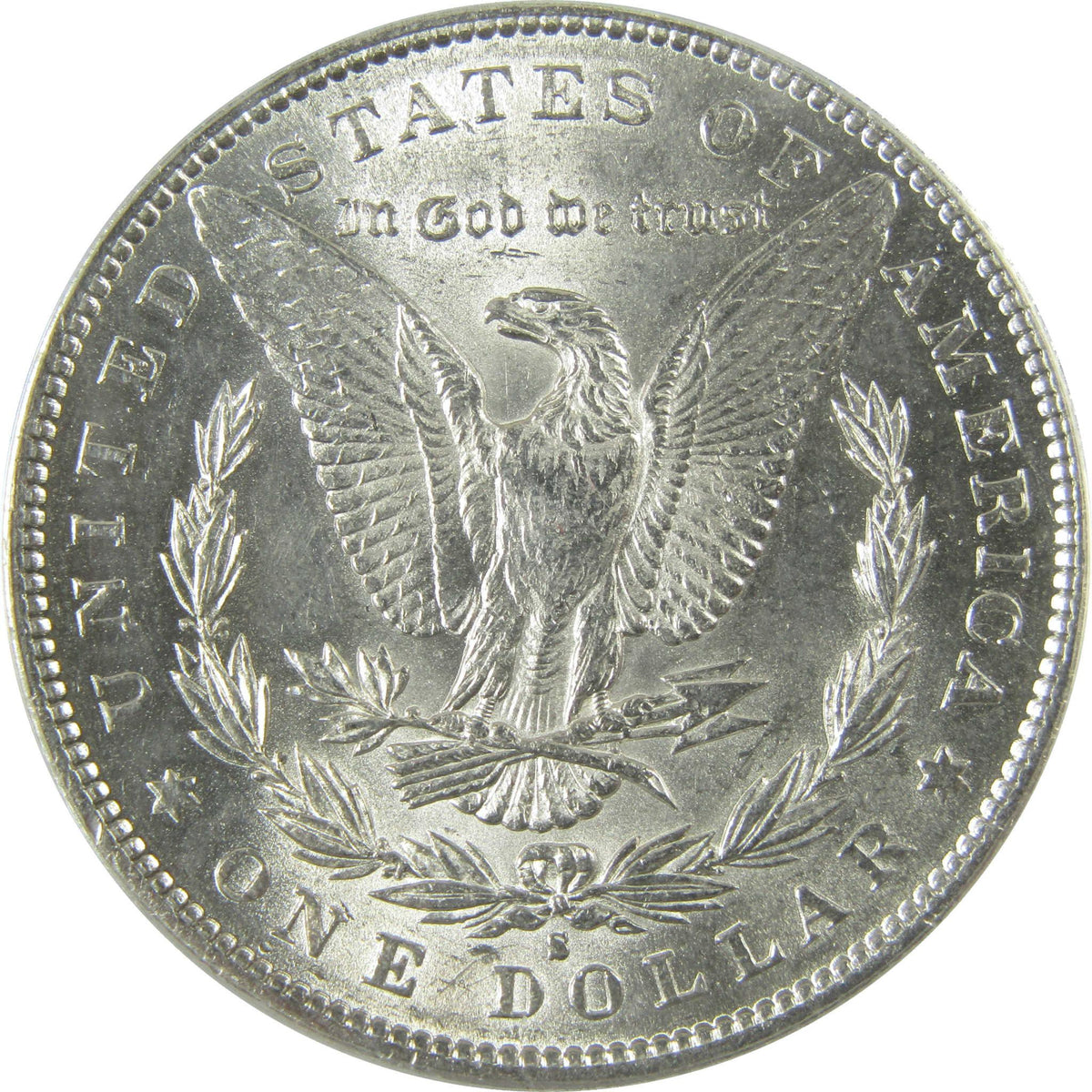 1891 S Morgan Silver Dollar AU 58 ANACS $1 Coin Collectible SKU:I27967 - Morgan coin - Morgan silver dollar - Morgan silver dollar for sale - Profile Coins & Collectibles
