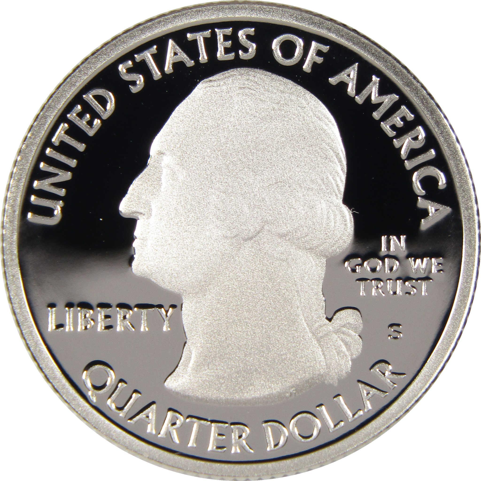 2018 S Cumberland Island National Seashore Quarter Silver Proof 25c