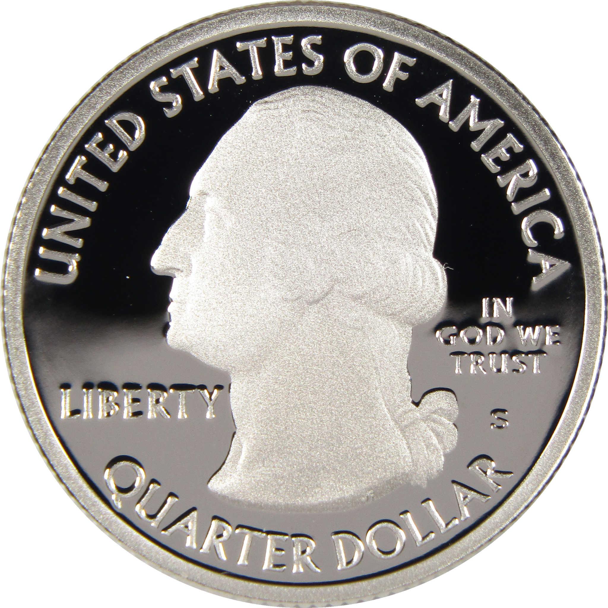 2018 S Cumberland Island National Seashore Quarter Silver Proof 25c