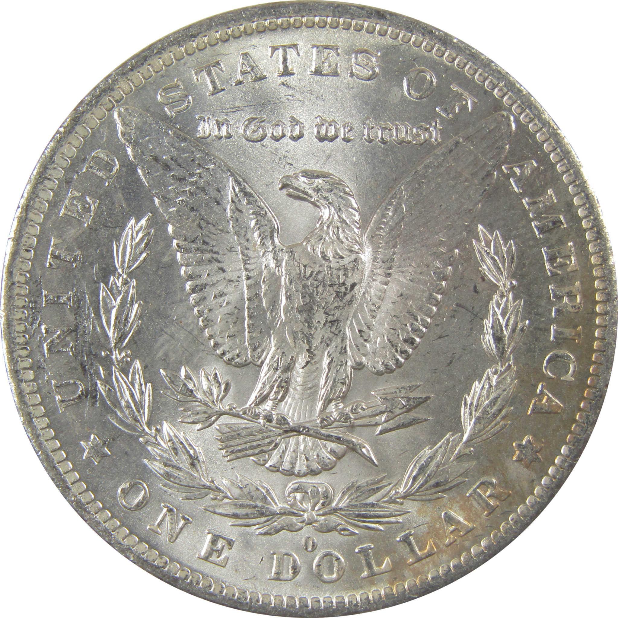 1884 O Morgan Silver Dollar BU Choice Uncirculated Toned SKU:I24184