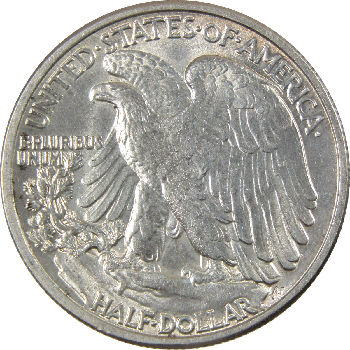 1942 Liberty Walking Silver 50c Borderline Uncirculated SKU:I28648