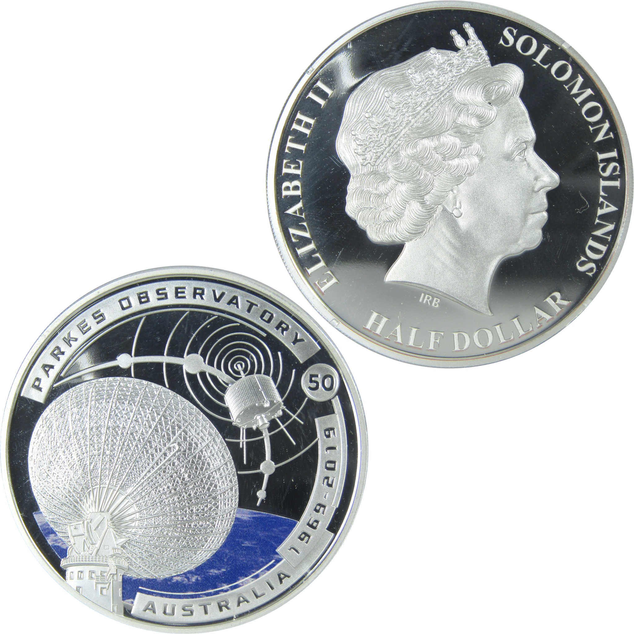 50th Anniversary of Moon Landing Parks Observatory Proof 2019