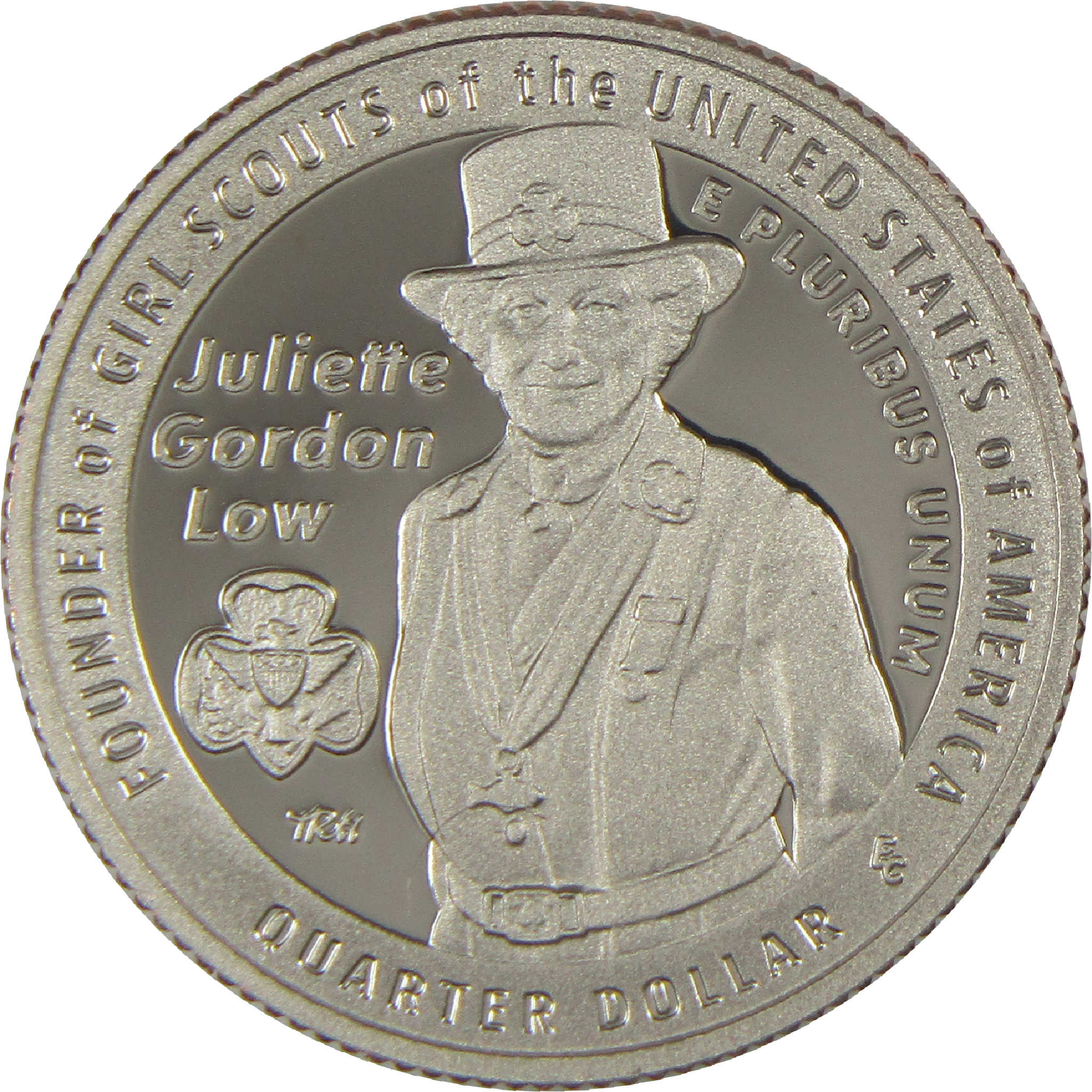 2025 S Juliette Gordon Low American Women Quarter Choice Proof Clad