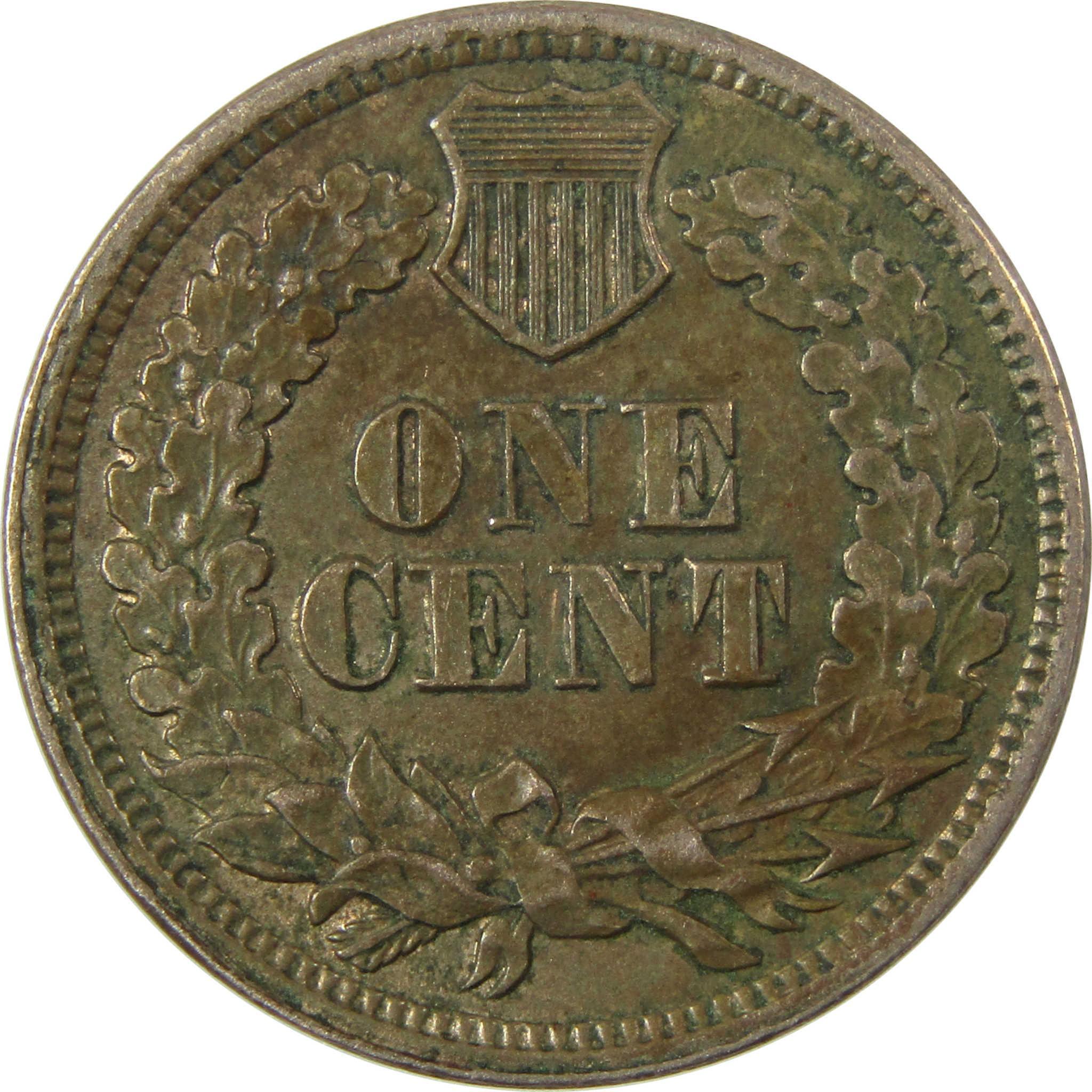 1863 Indian Head Cent XF EF Extremely Fine Penny 1c Coin SKU:CP1290