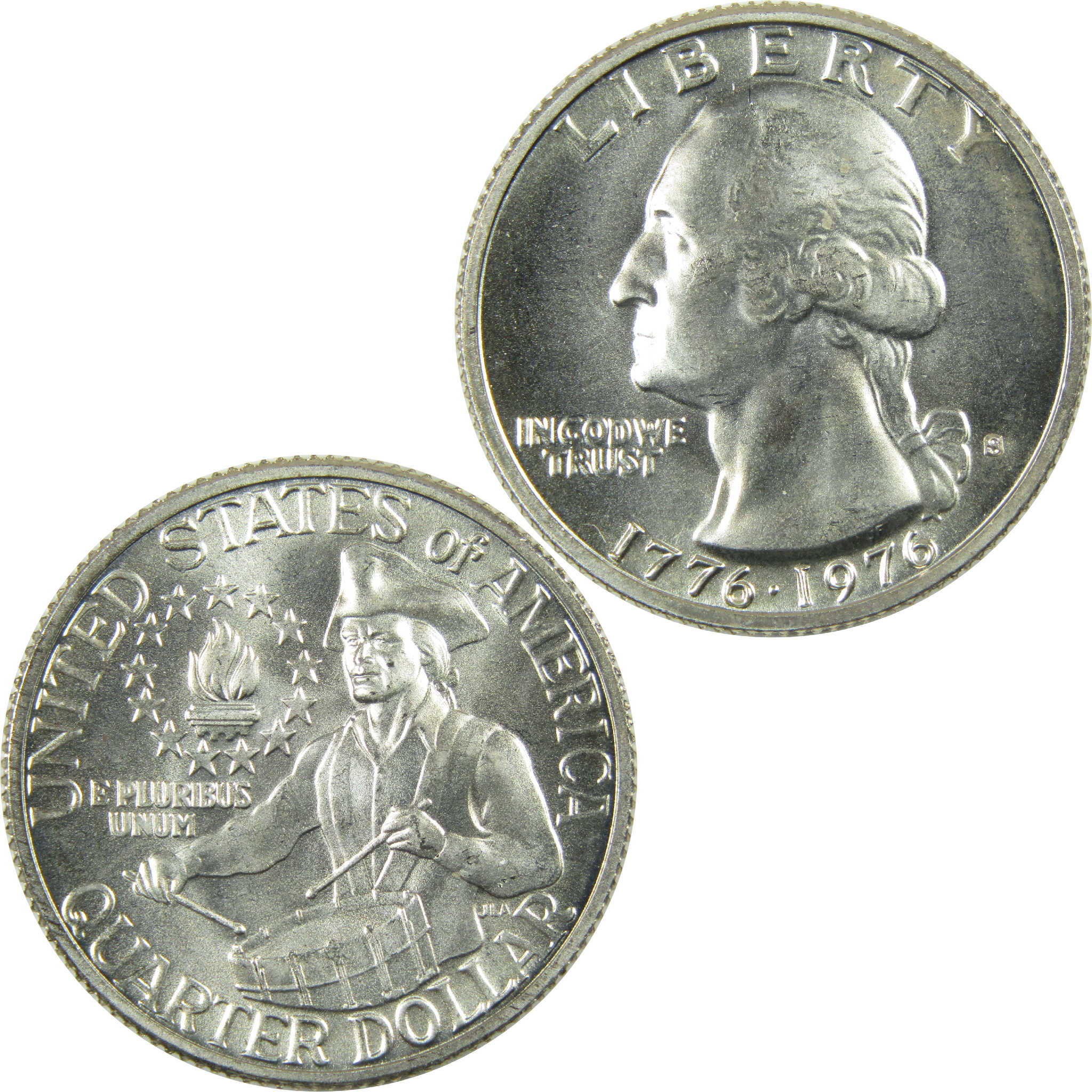 1976 S Washington Bicentennial Silver Quarter Uncirculated Mint State
