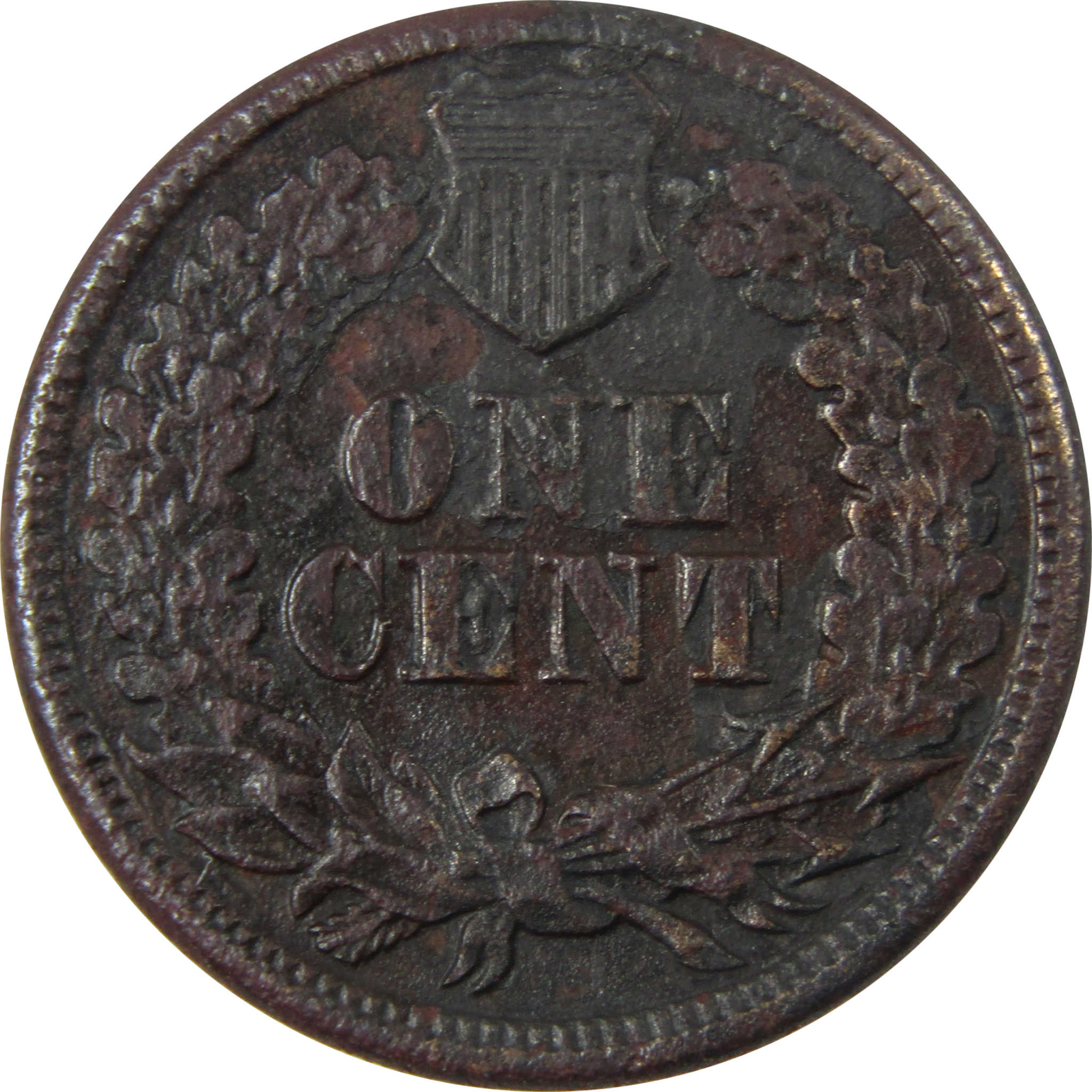 1860 Indian Head Cent XF EF Extremely Fine Details Penny SKU:CP1245