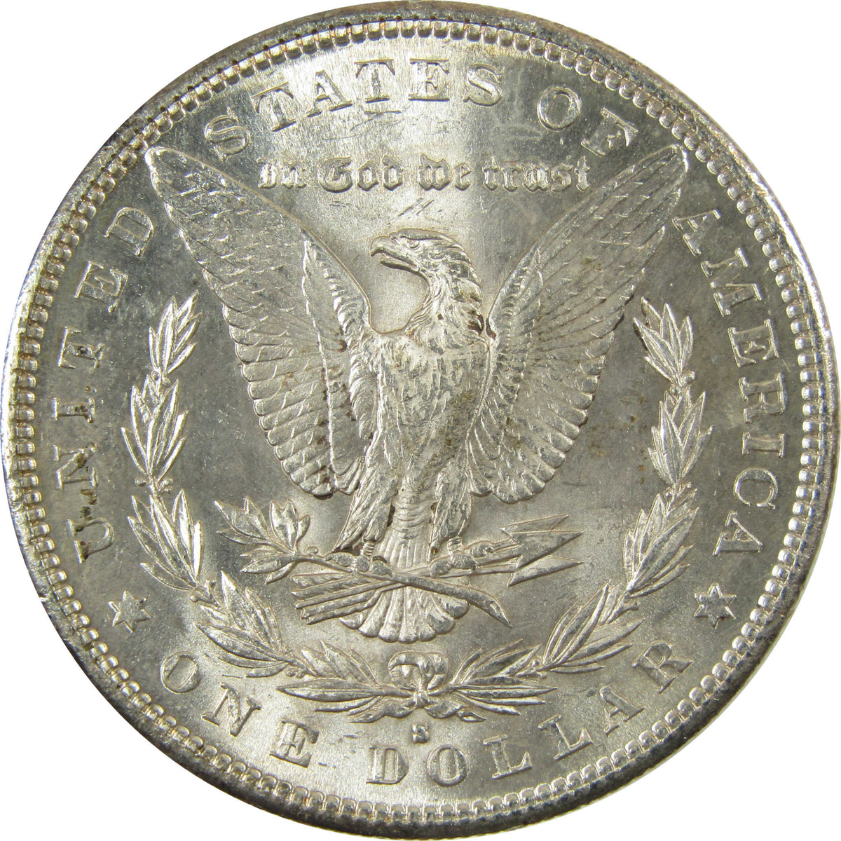 1882 S Morgan Silver Dollar Uncirculated Mint State $1 Coin SKU:CP1727 - Morgan coin - Morgan silver dollar - Morgan silver dollar for sale - Profile Coins & Collectibles