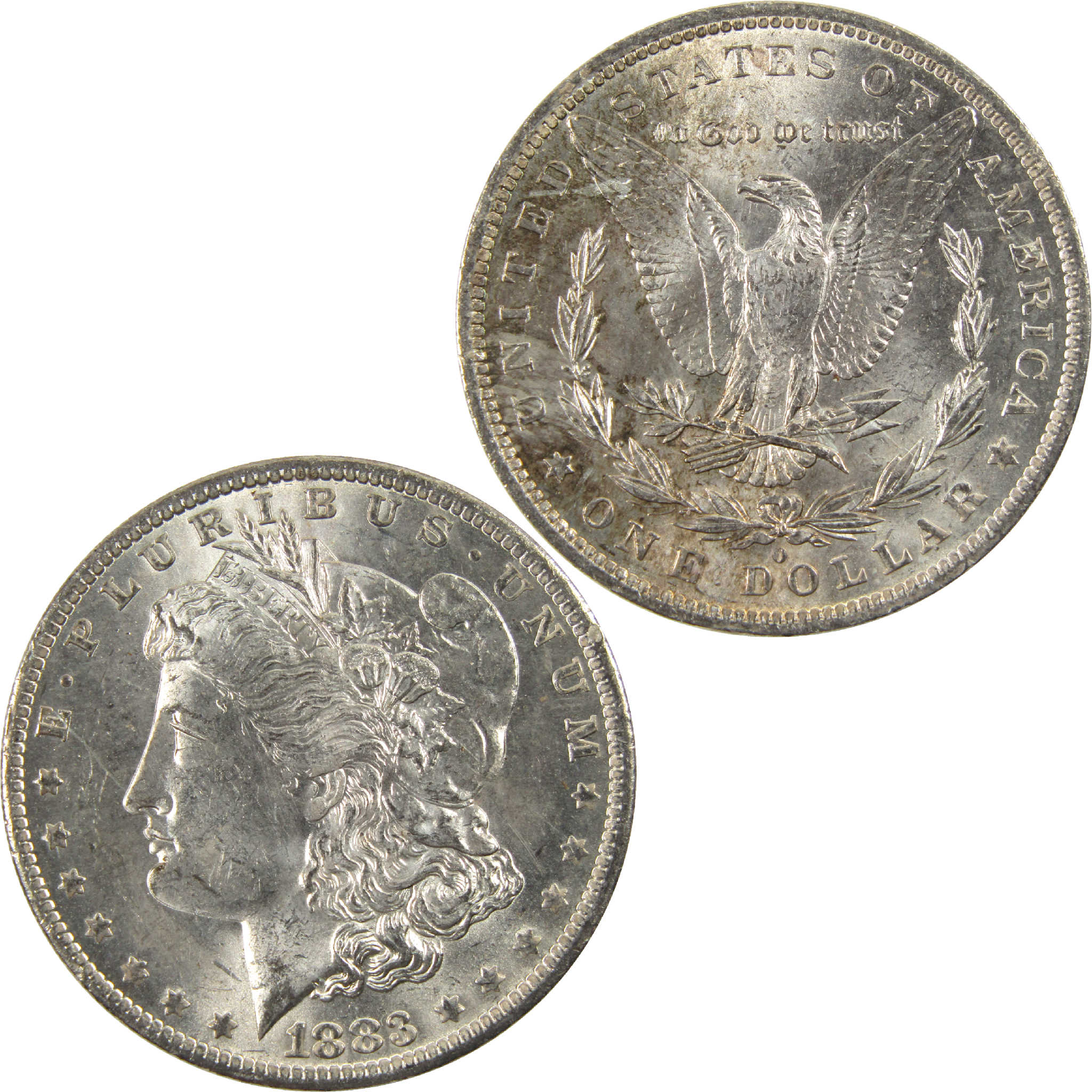 1883 O Morgan Dollar CH AU Choice About Uncirculated Silver $1 Coin - Morgan coin - Morgan silver dollar - Morgan silver dollar for sale - Profile Coins & Collectibles