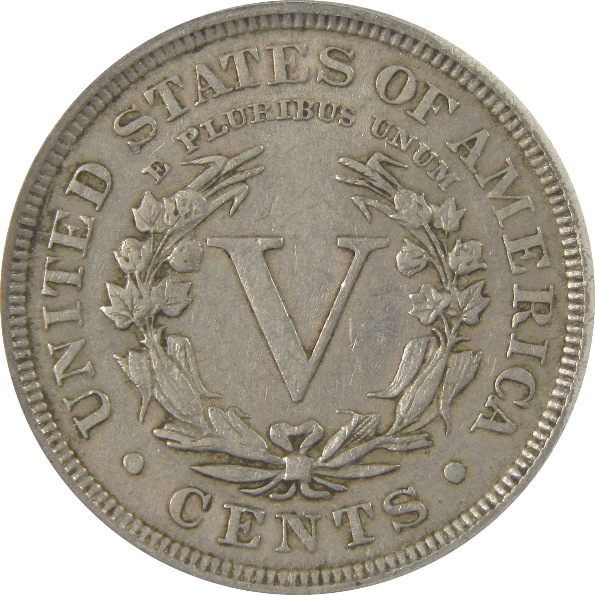 1898 Liberty Head V Nickel AU 50 Details ANACS 5c Coin SKU:I22305