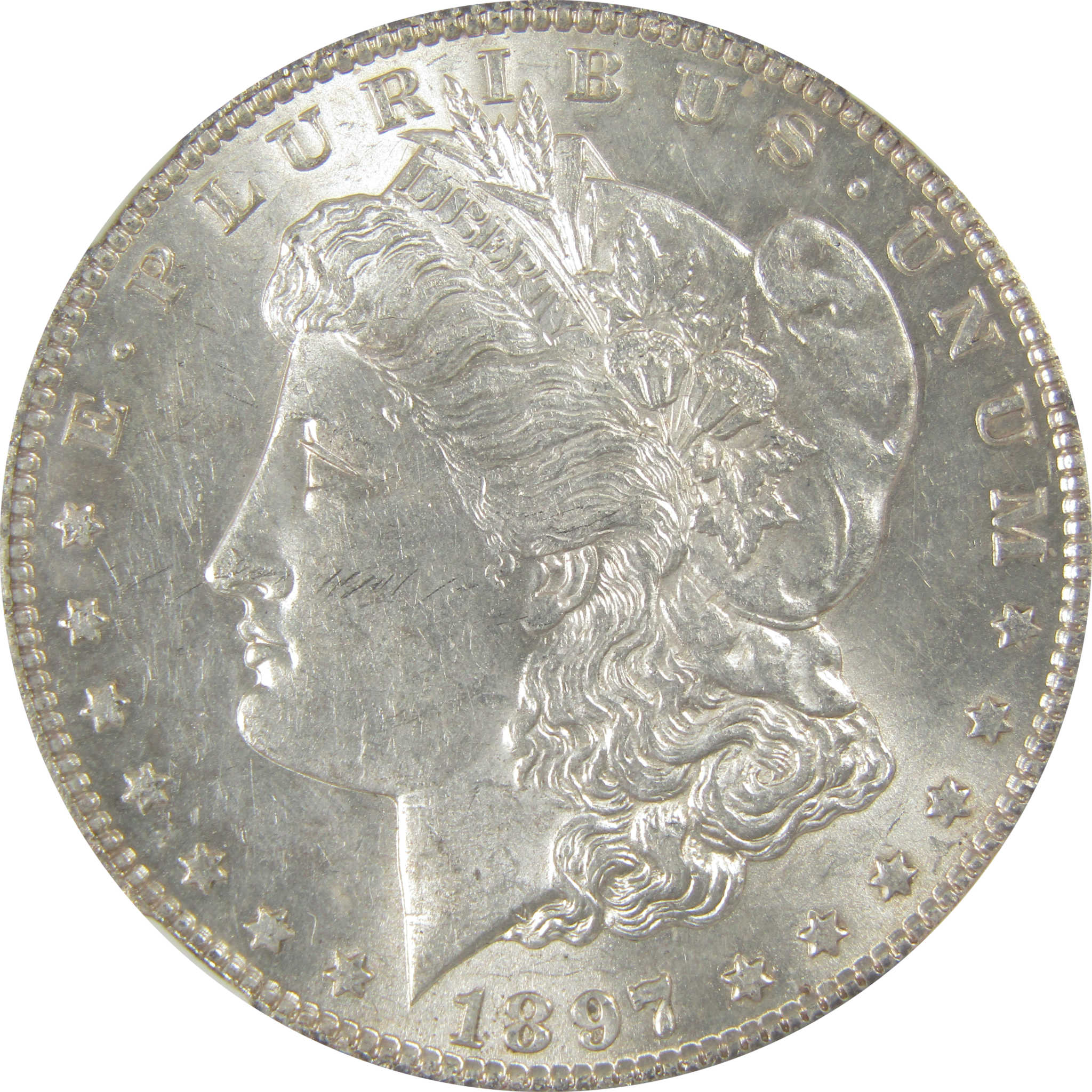1897 S Morgan Dollar AU Details NGC Silver $1 Coin SKU:I23422 - Morgan coin - Morgan silver dollar - Morgan silver dollar for sale - Profile Coins & Collectibles