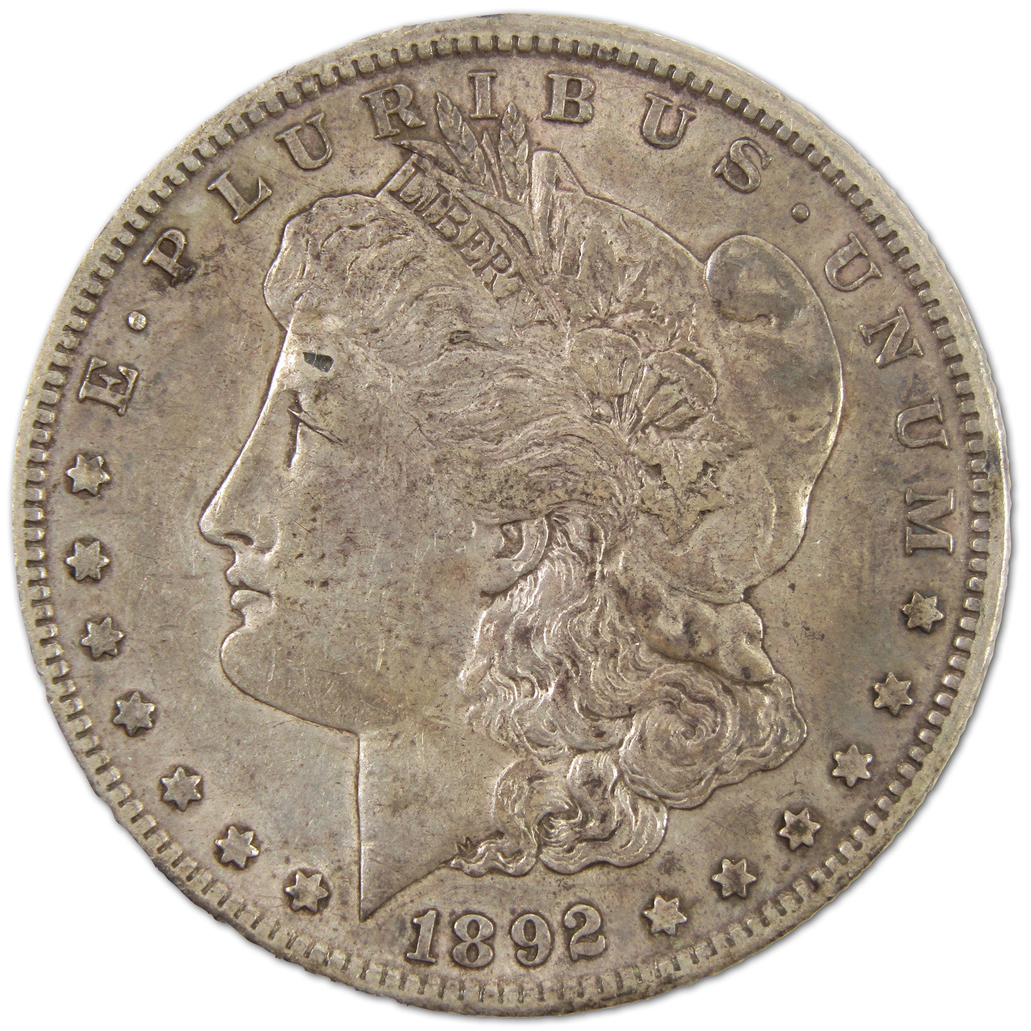 1892 S Morgan Dollar XF EF Extremely Fine Details Silver $1 SKU:I10760 - Morgan coin - Morgan silver dollar - Morgan silver dollar for sale - Profile Coins & Collectibles